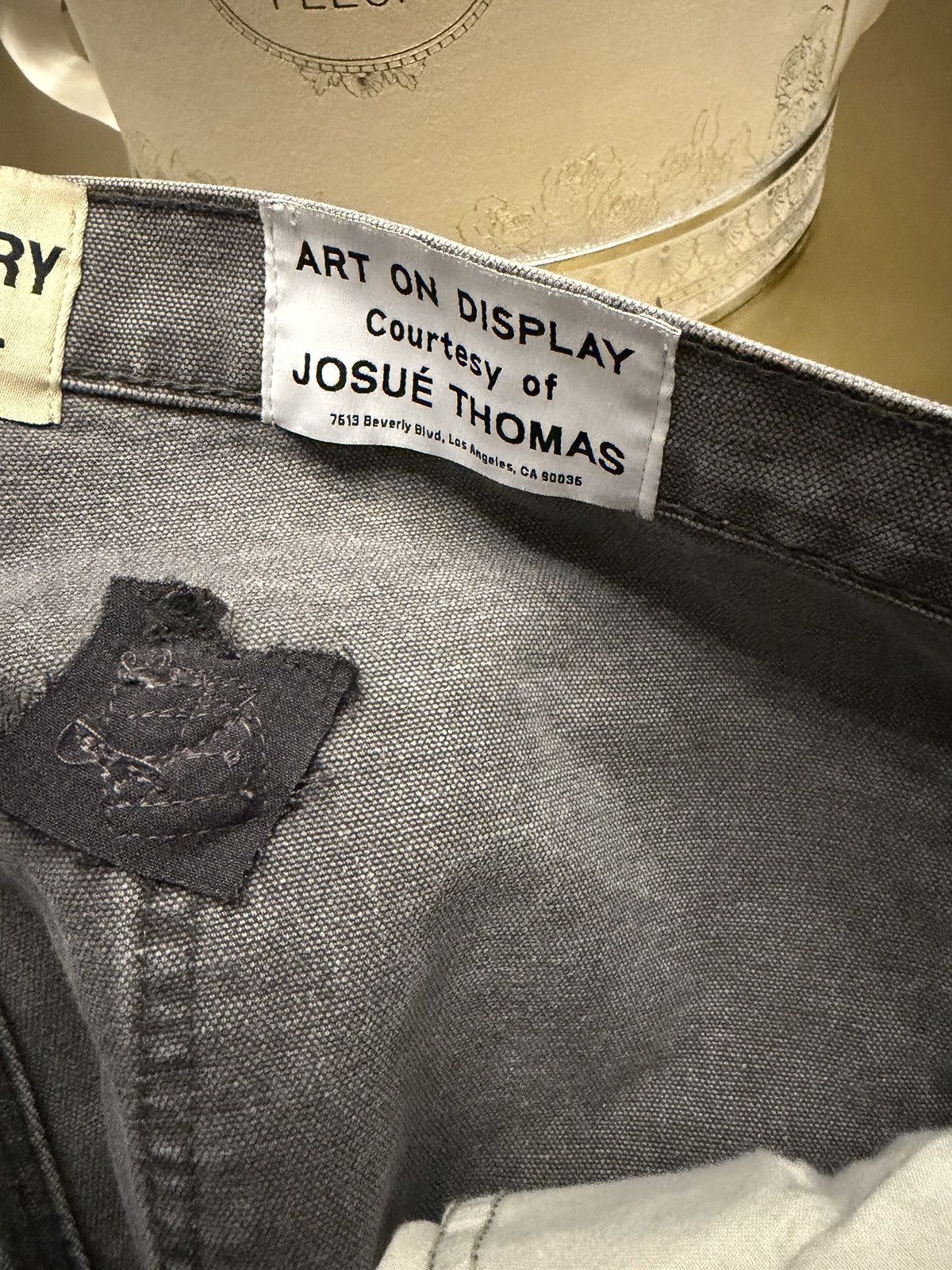 Gallery Dept. Gallery Dept Grey Carpenter Paint Splatter Pants Size 37 Size US 37 - 10 Thumbnail