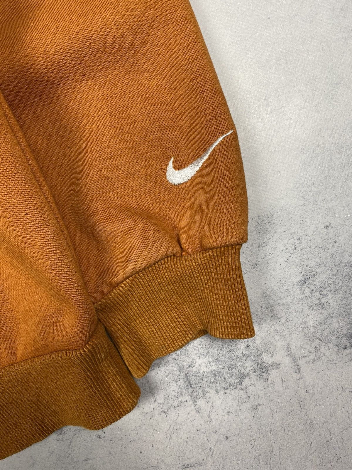 Nike Nike Texas Center Swoosh Sweatshirt Vintage 90s Orange Size US S / EU 44-46 / 1 - 9 Thumbnail