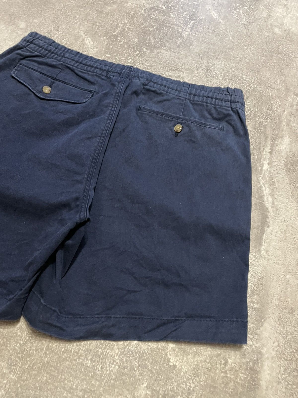 Polo Ralph Lauren × Vintage Vintage Polo Ralph Lauren Navy Blue Cotton Shorts Size 32 Size US 32 / EU 48 - 15 Thumbnail