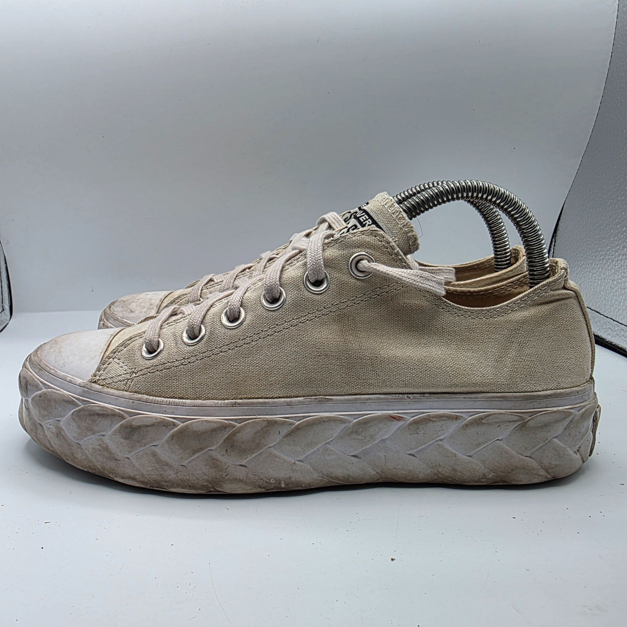 Converse Converse Chuck Taylor Runway Cable Womens Size 8 White Platf Size US 8 / IT 38 - 13 Thumbnail