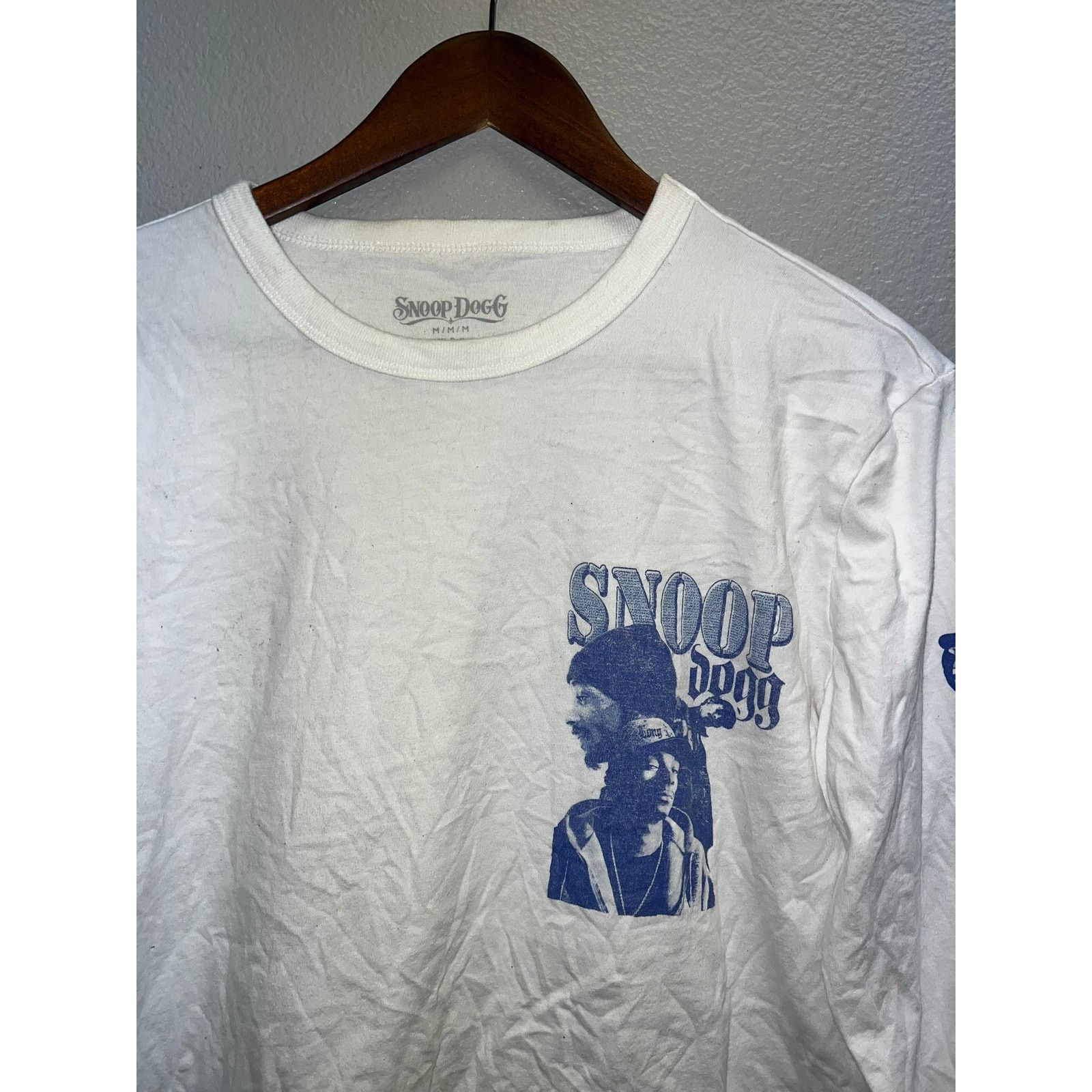 Snoop Dogg Snoop Dogg Long Sleeve Shirt White Rap Rapper Tee M Medium Size US M / EU 48-50 / 2 - 2 Thumbnail