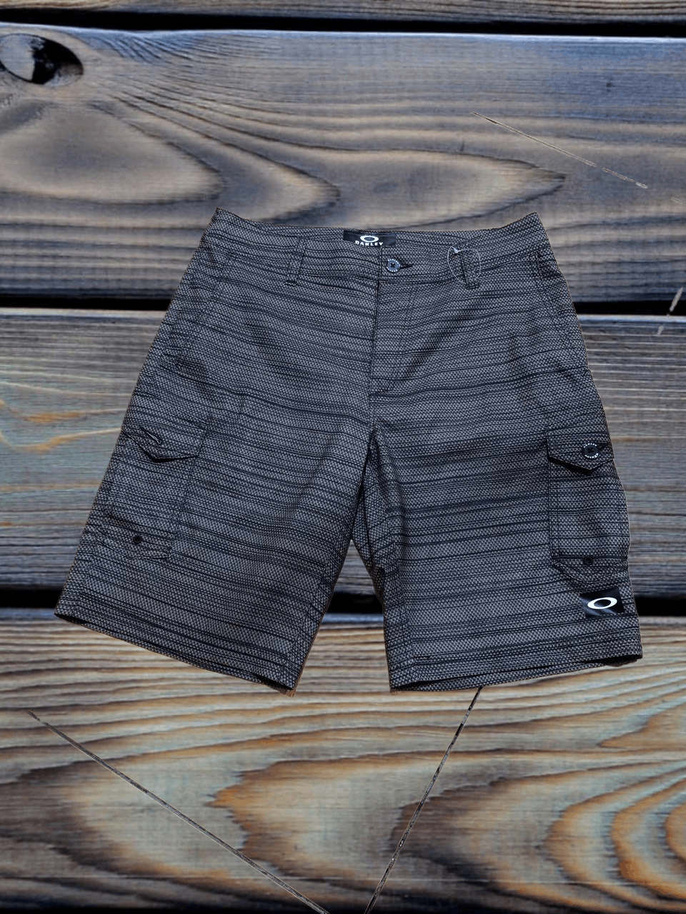Oakley Oakley Board cargo Shorts Vintage Drawstring Logo Pocket Size US 30 / EU 46 - 1 Thumbnail