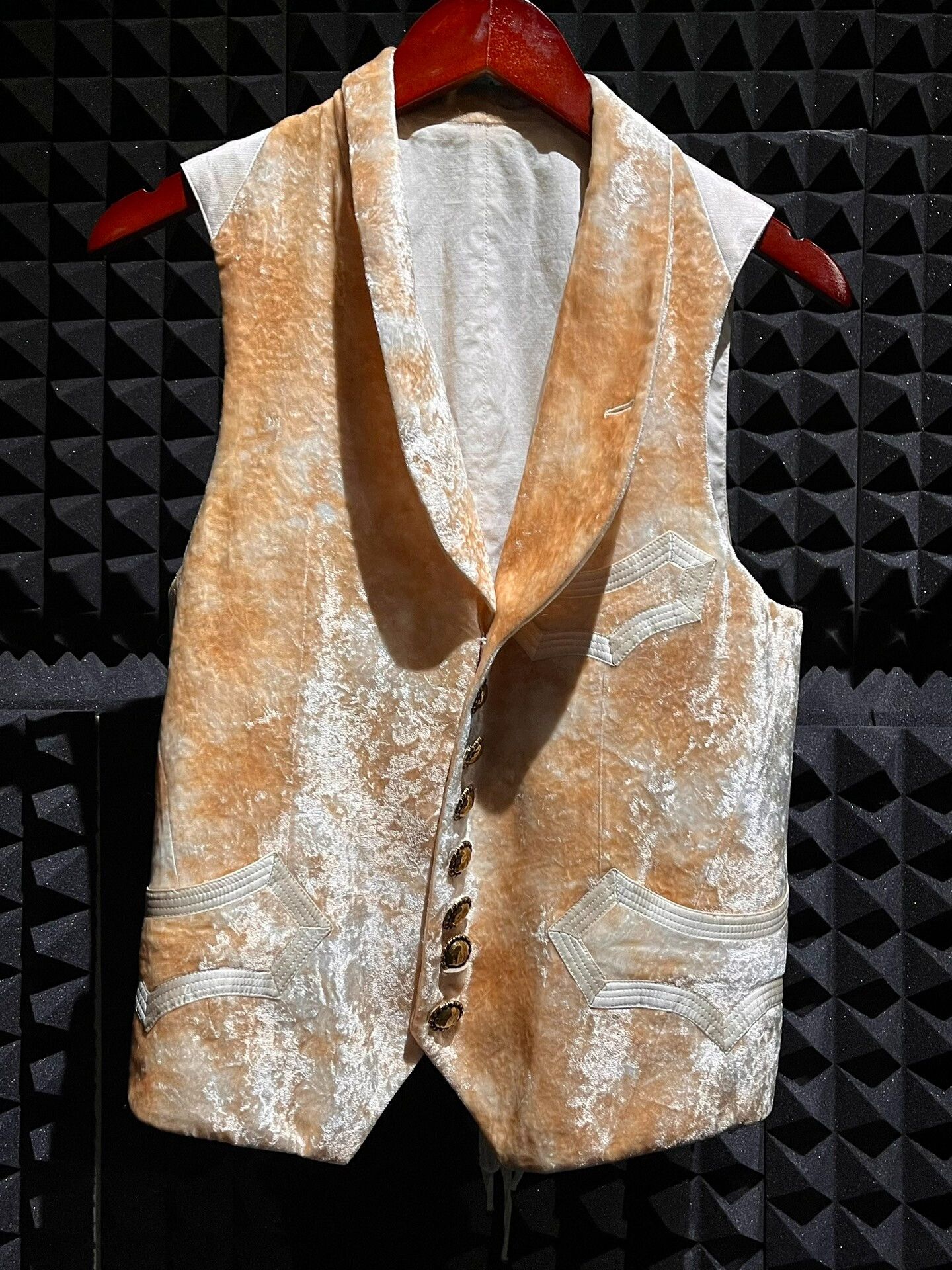 Number (N)ine velvet sleeveless vest by number nine Size US M / EU 48-50 / 2 - 1 Thumbnail