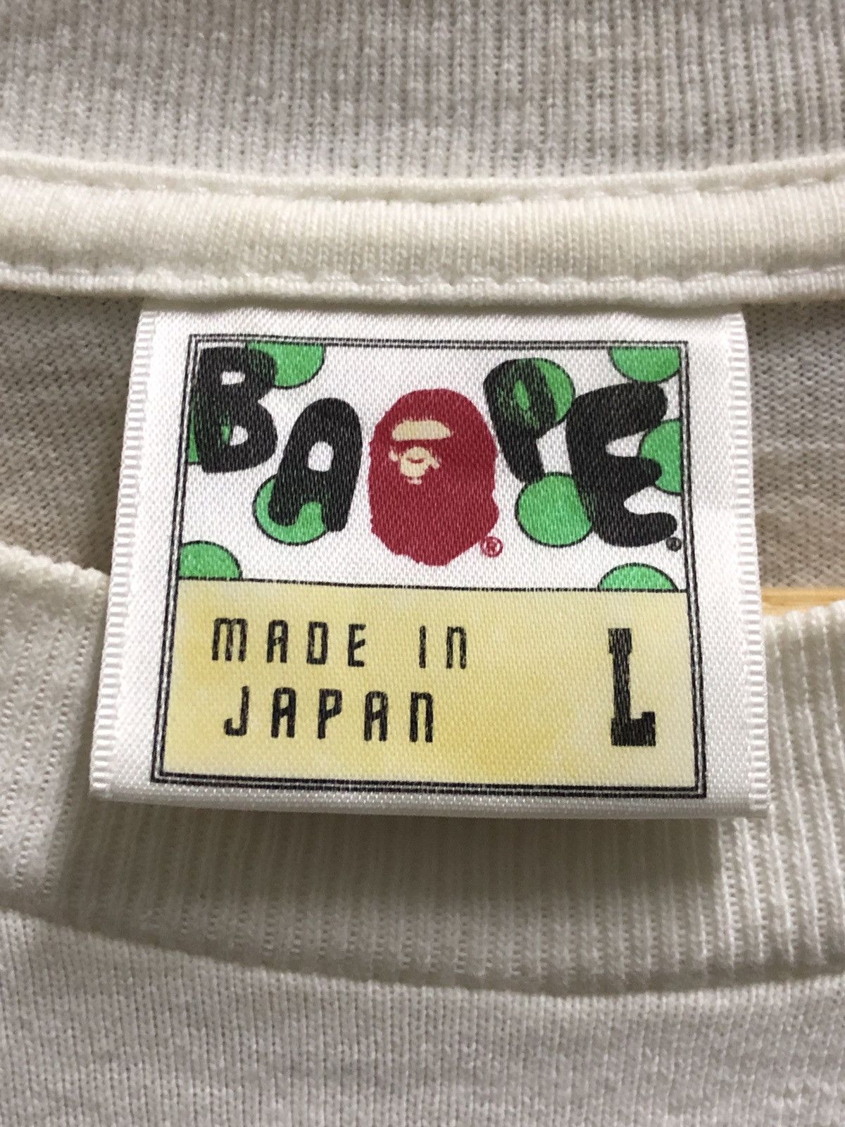 Bape × Neighborhood Bape 2010 Neighborhood x A Bathing Ape Racer Tshirts Size US L / EU 52-54 / 3 - 6 Thumbnail