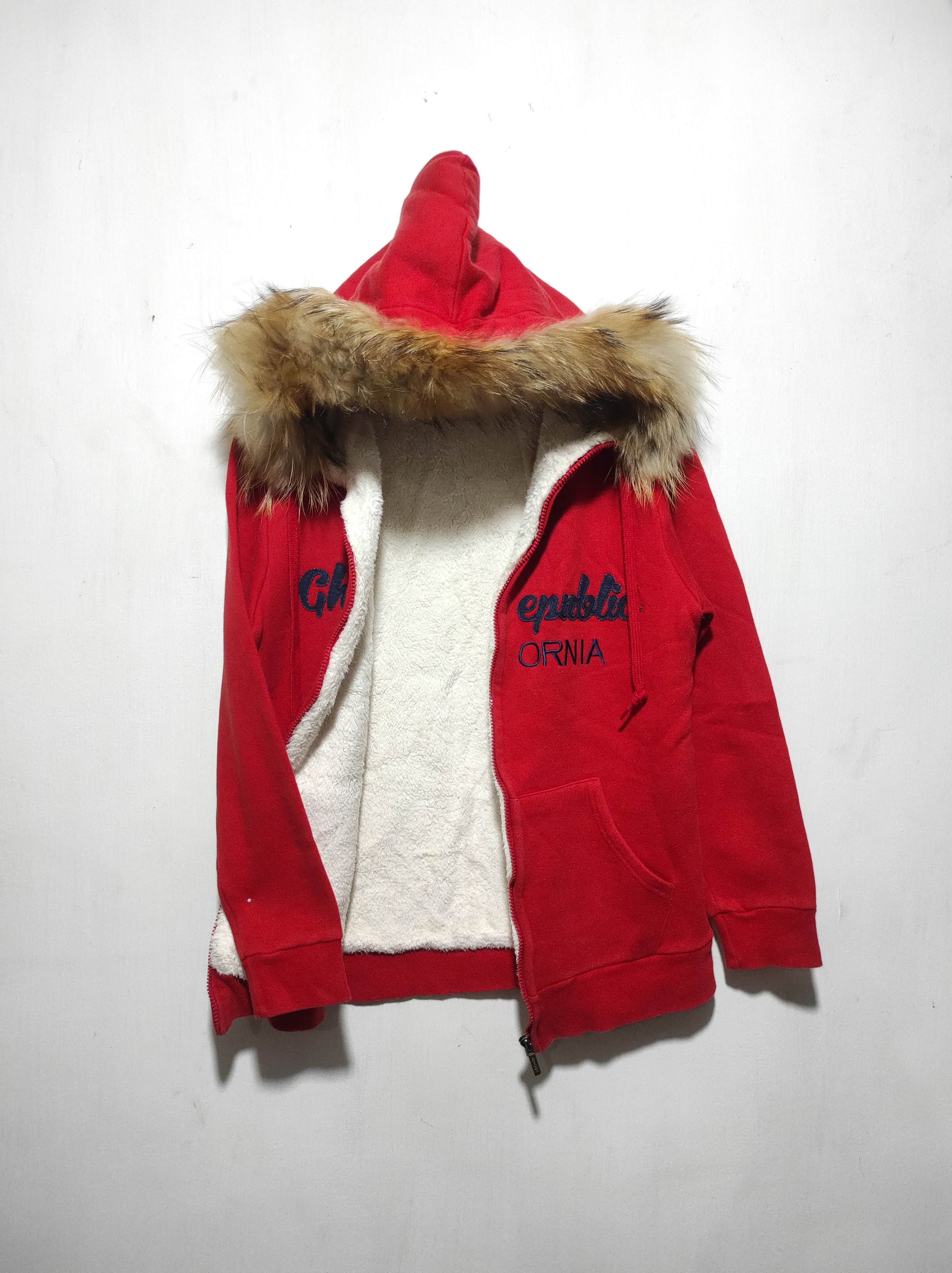 Hysteric Glamour Ghost Republic Sherpa Zip Fur Hoodie IfSixWasNine LGB style Size US S / EU 44-46 / 1 - 12 Thumbnail
