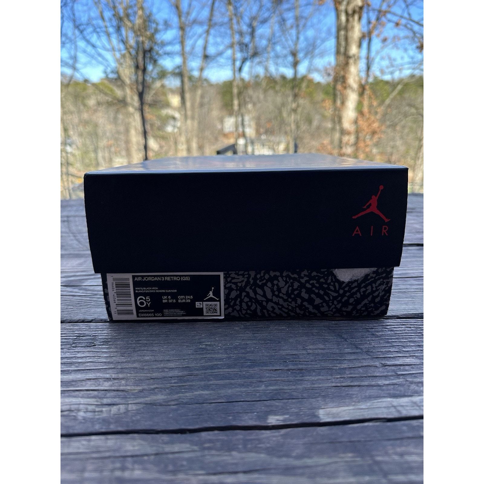 Jordan Brand Jordan 3 Hide N' Sneak GS - Size 6.5y Size US 6.5 / EU 39-40 - 8 Thumbnail