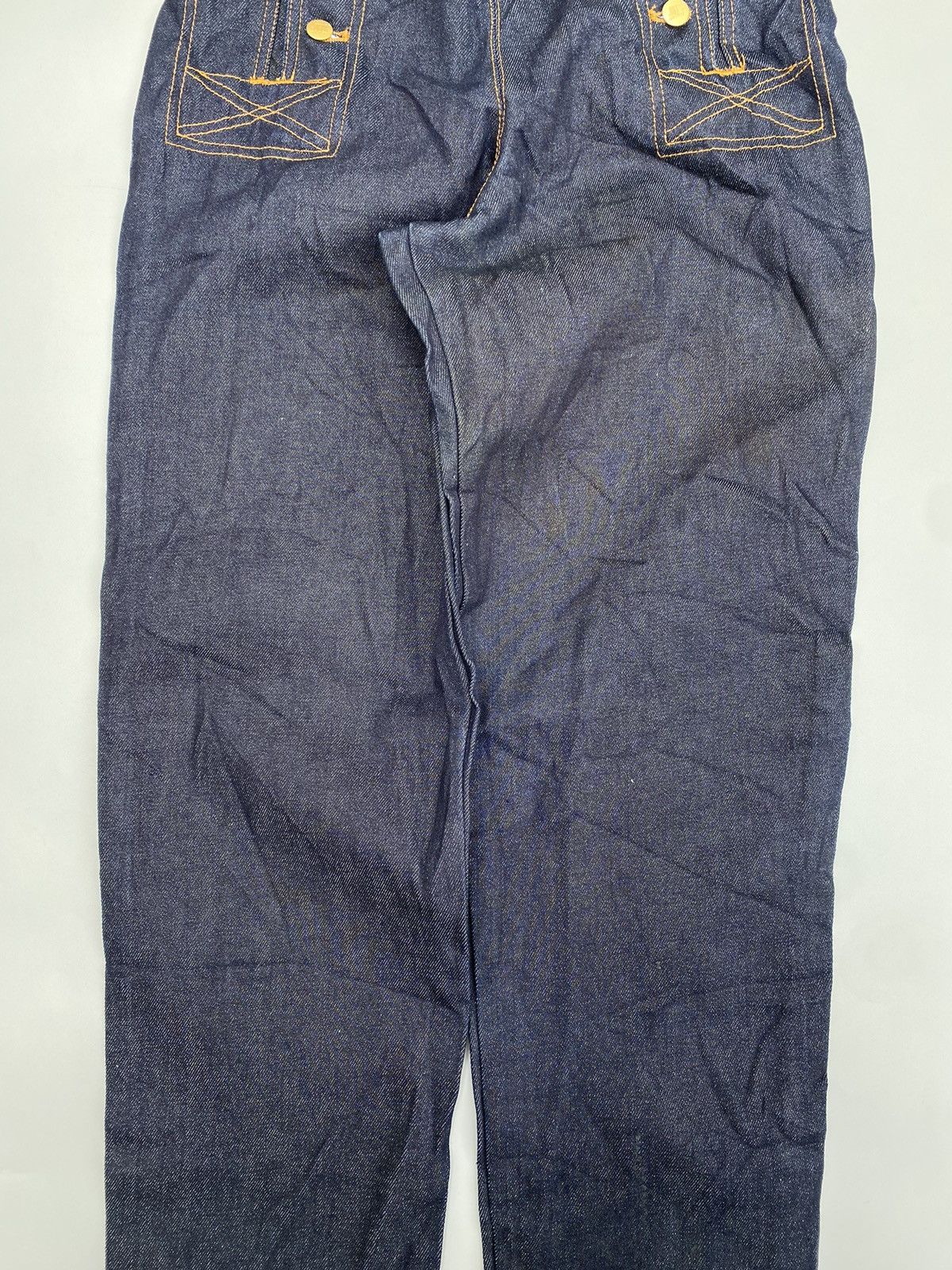 Jean Paul Gaultier S/S 1993 Rare Junior Gaultier- Tri-Closure Andro Jeans Size US 30 / EU 46 - 9 Thumbnail