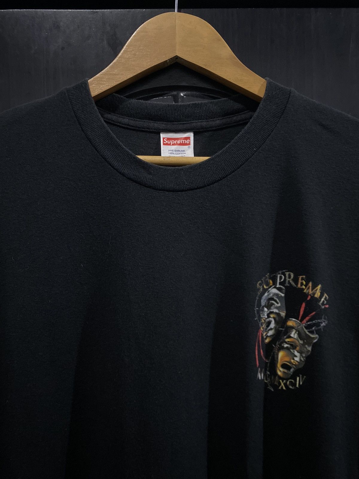 Supreme Supreme SS20 Laugh Now Mask Tee Size US M / EU 48-50 / 2 - 5 Thumbnail