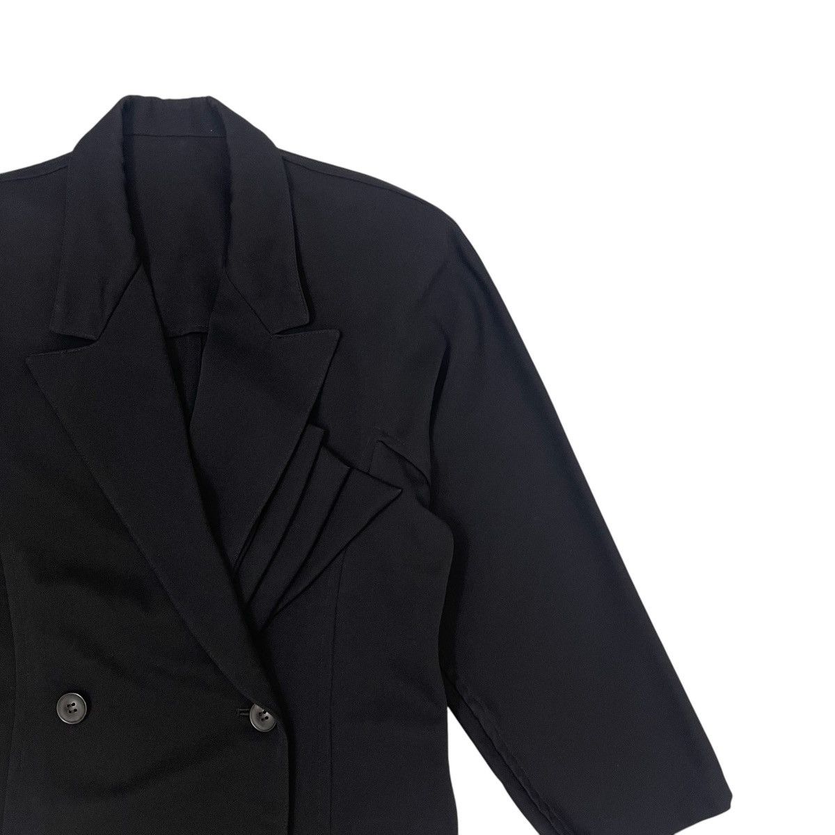 Yohji Yamamoto 🔥Y’s Yohji Yamamoto Wool Double Breasted Jacket Size L / US 10 / IT 46 - 1 Thumbnail