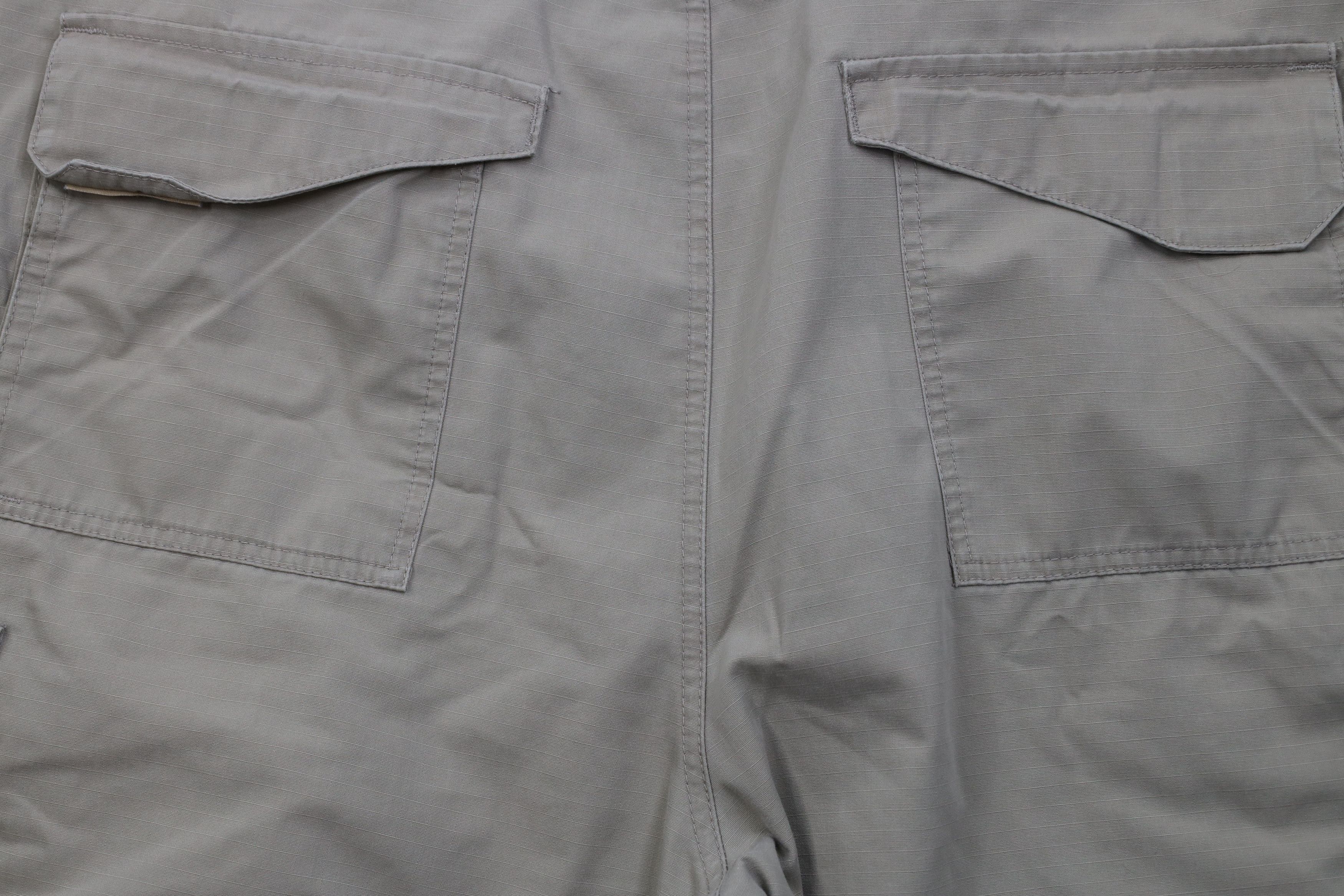 Vintage Vintage Streetwear Ripstop Uniform Cargo Shorts Beige Size US 42 / EU 58 - 11 Thumbnail