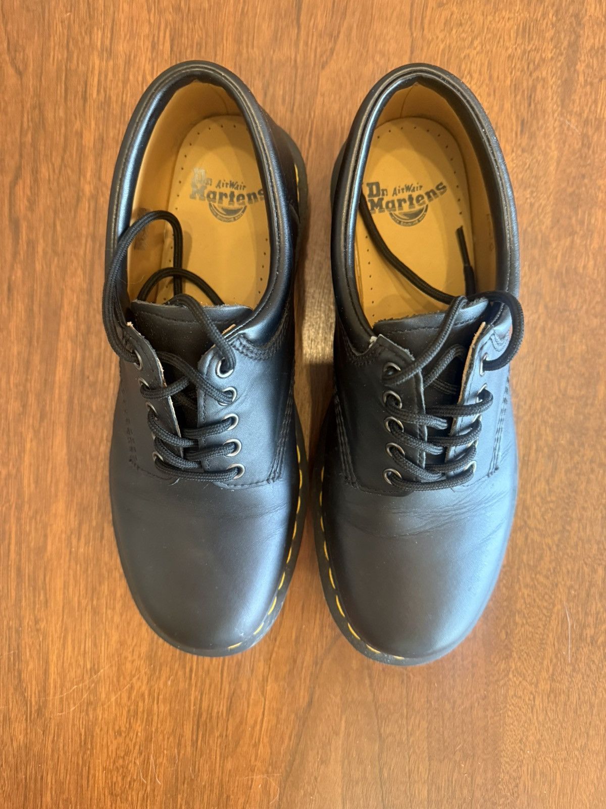 Dr. Martens Dr. Martens Leather Low Top 8053 [Size 10 US] “Black” Size US 10 / EU 43 - 7 Thumbnail