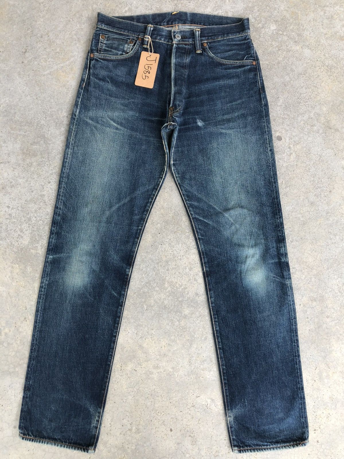 Evisu Vintage Evisu No 2 Distressed Jeans Selvedge Denim Size US 32 / EU 48 - 2 Thumbnail