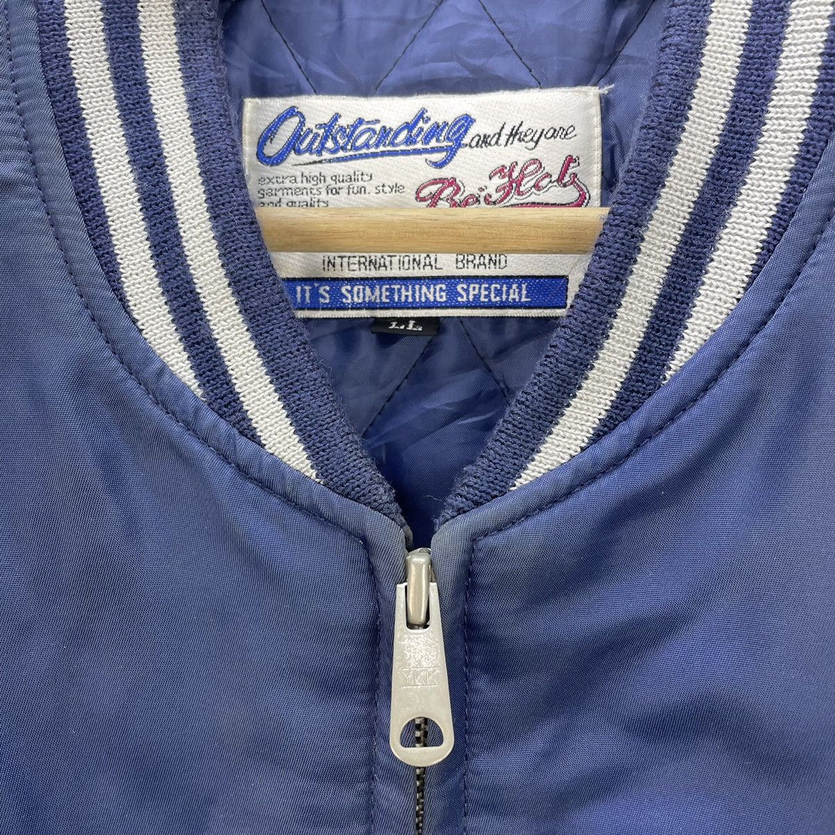 Vintage 💥Vintage Bomber Ma 1 Spellout New York Embroidered Logo Size US L / EU 52-54 / 3 - 13 Thumbnail