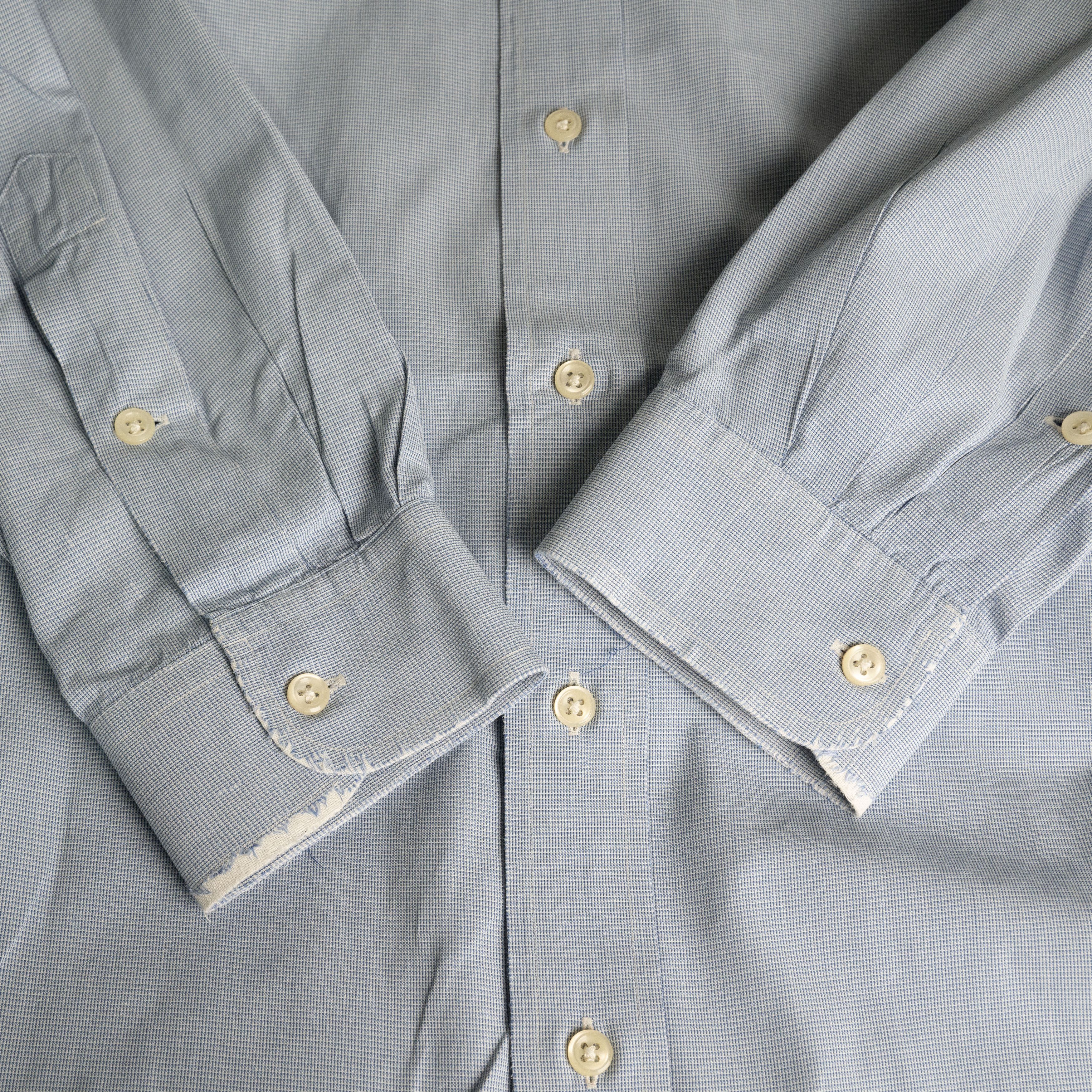 Polo Ralph Lauren Vintage 1990's Polo Ralph Lauren Distressed Button Shirt Size US L / EU 52-54 / 3 - 5 Thumbnail