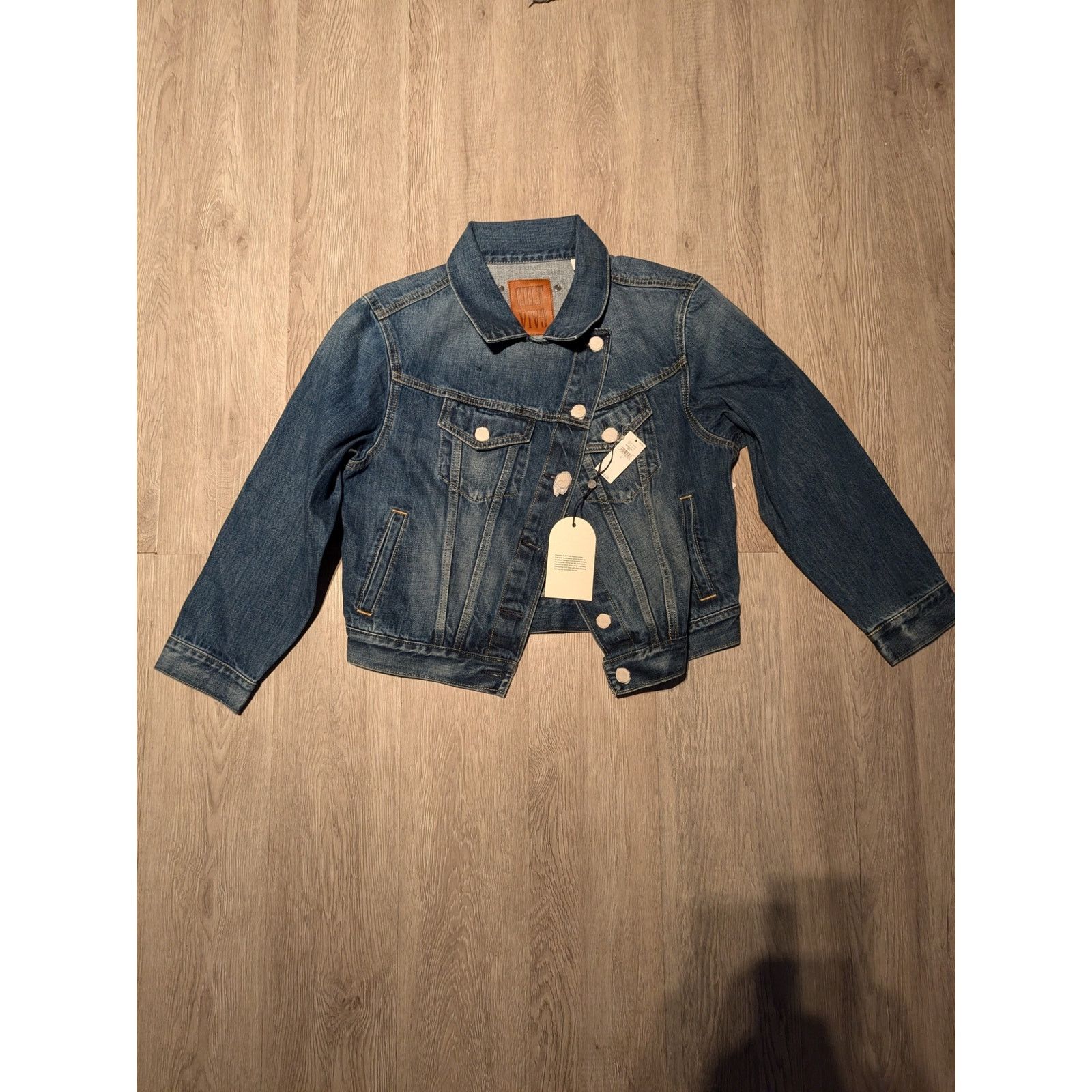 Cult Gaia Gap × Cult Gaia - Asymmetrical Denim Jacket / S / NWT Size S / US 4 / IT 40 - 4 Thumbnail