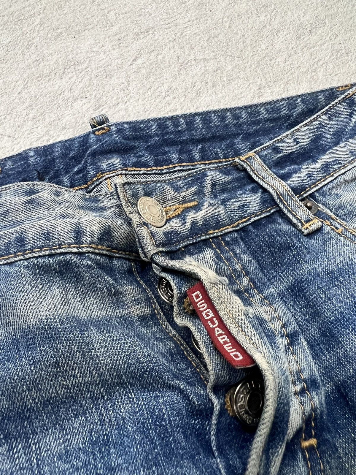 Comme des Garcons 2000s Dsquared2 Margiela Acne Ys Bootcut Jeans y2k Lgb Ifsix Size US 30 / EU 46 - 6 Thumbnail