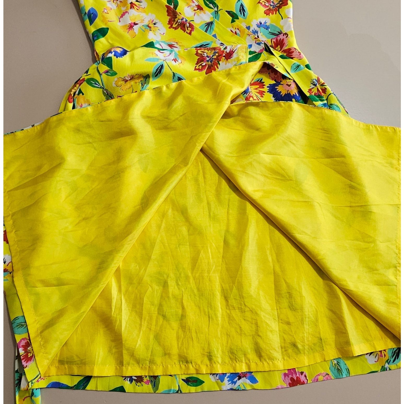Kate Spade Kate Spade Floral Summer Silk Wrap Cathleen Dress 2 XS Size XS / US 0-2 / IT 36-38 - 10 Thumbnail