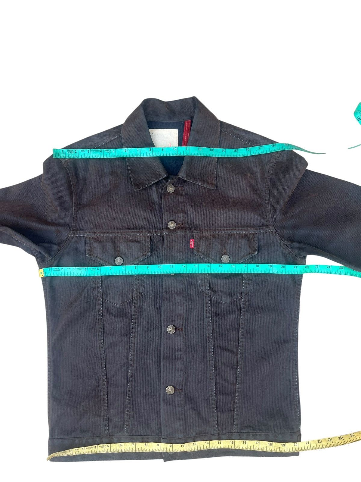 Levi's Vintage 2000s Levi’s Redloop Waxed Denim Trucker Jacket Size US L / EU 52-54 / 3 - 2 Thumbnail