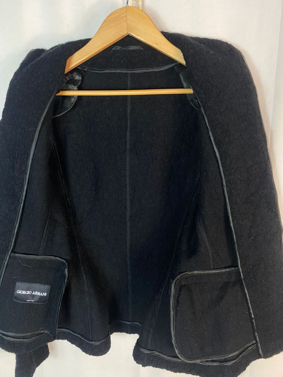 Giorgio Armani × Vintage Best price 🔥vintage Giorgio Armani zipper jacket Size S / US 4 / IT 40 - 3 Thumbnail