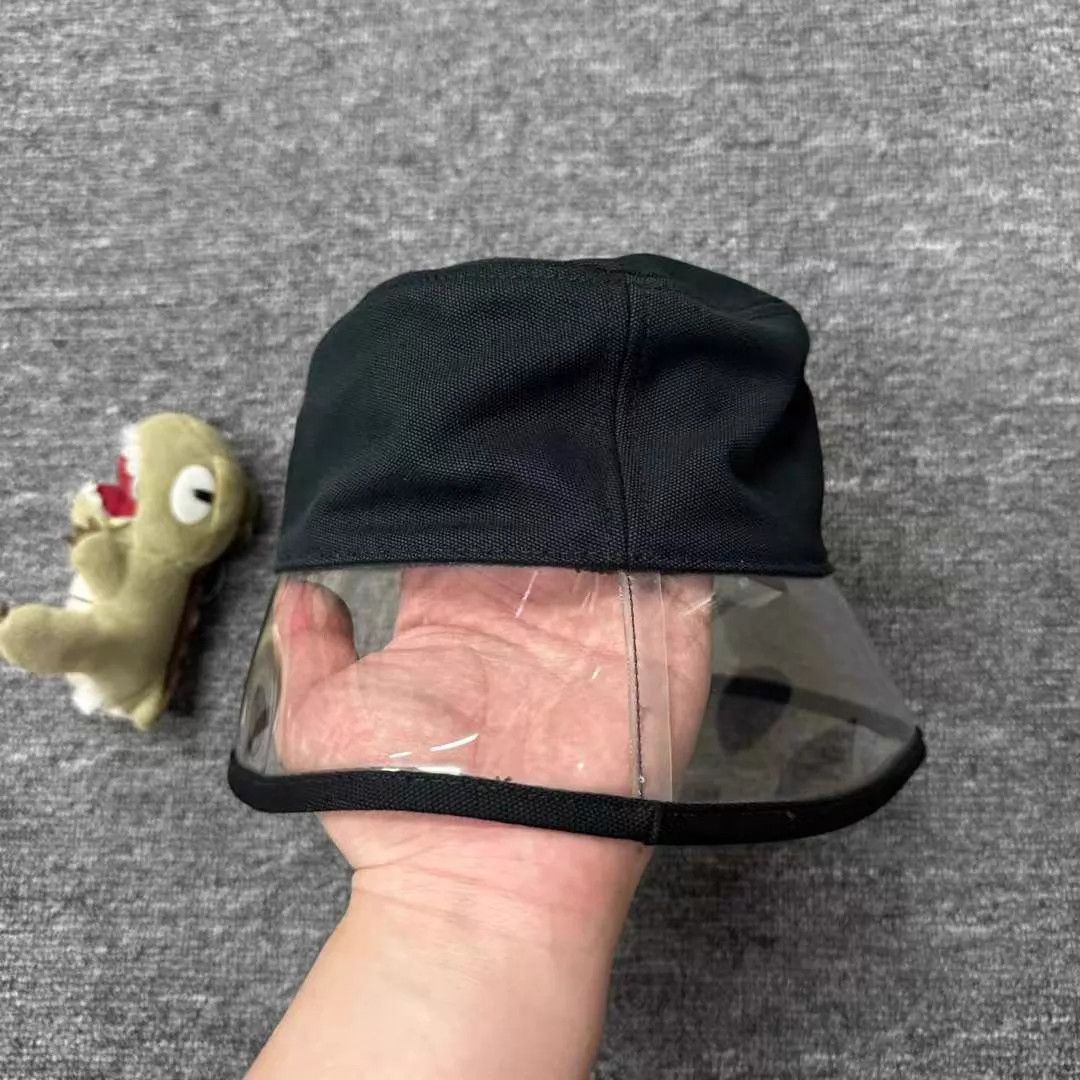 Prada Prada Metal Triangle PVC Fisherman Hat S New Unworn Size ONE SIZE - 3 Thumbnail