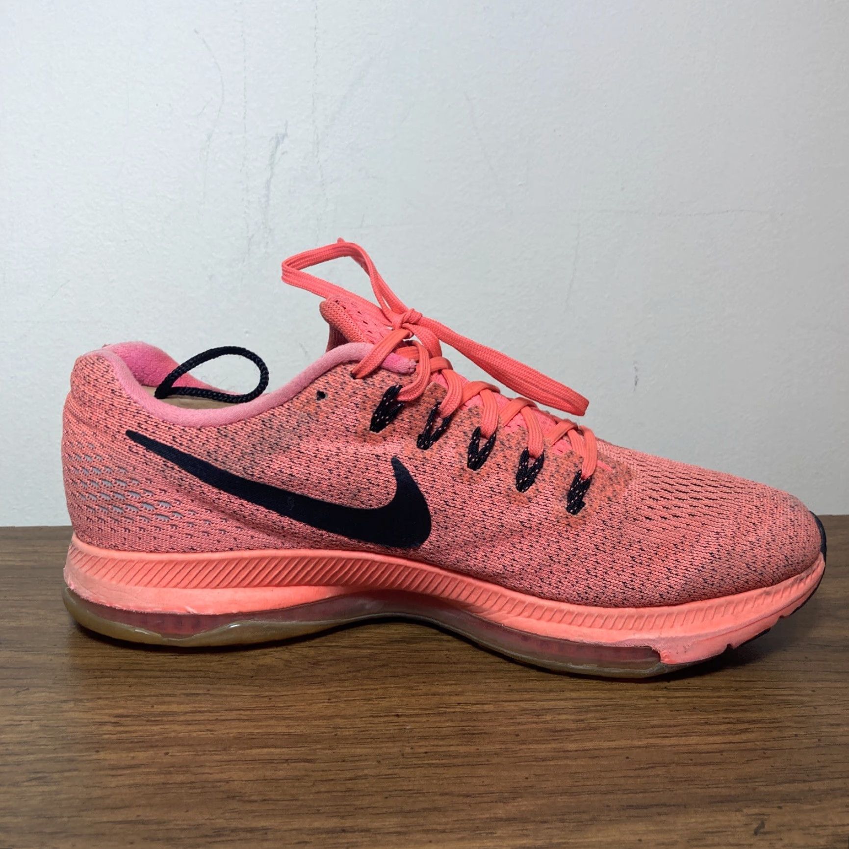 Nike Nike Zoom All Out Low Womens Sneakers 9 Pink Hot Punch 878671 601 Running Trainers Shoes NikeRun Size US 9 / IT 39 - 7 Thumbnail