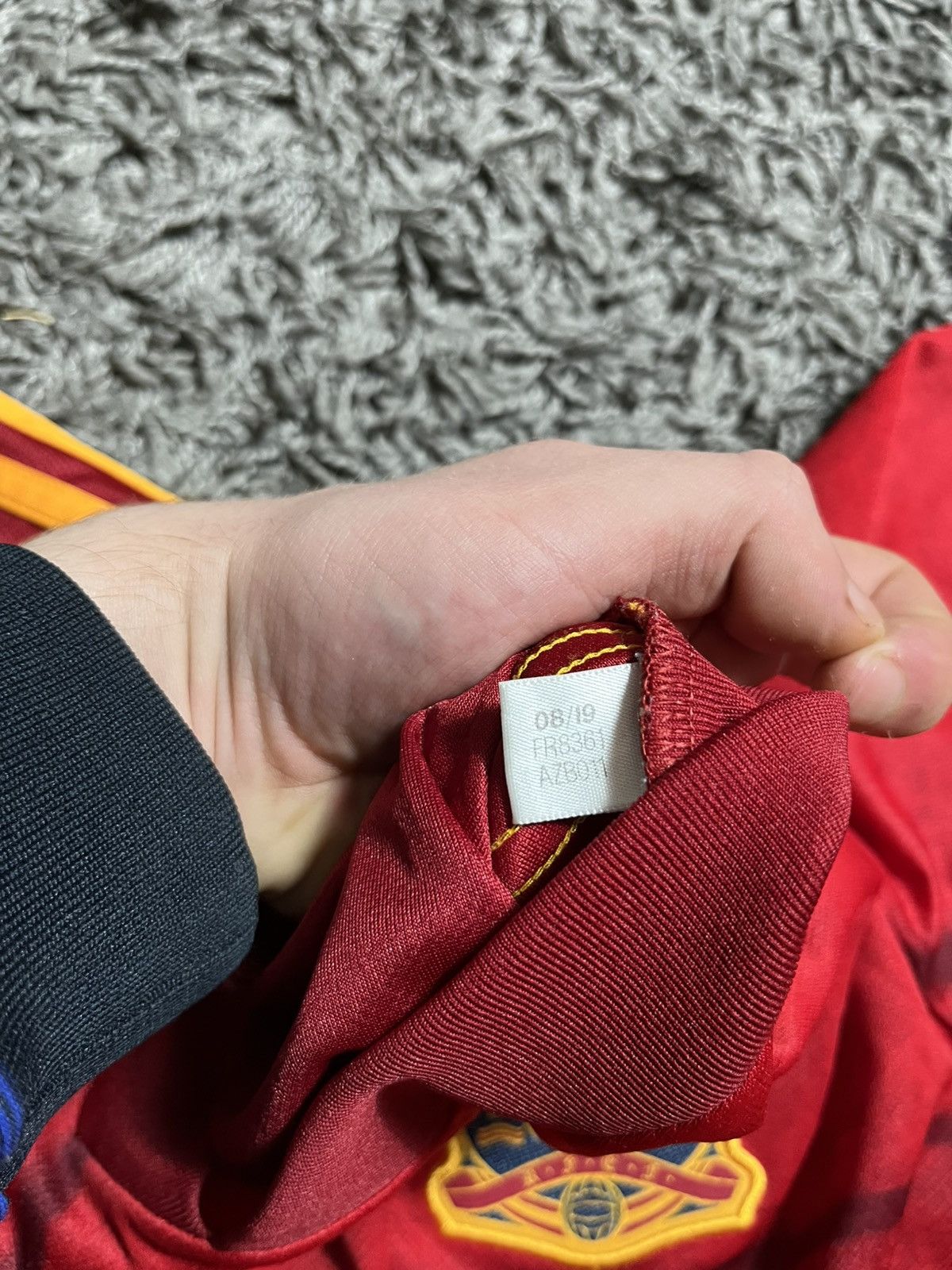 Adidas ADIDAS SPAIN 2019/2020 HOME FOOTBALL TRIKOT JERSEY Size US XL / EU 56 / 4 - 5 Thumbnail
