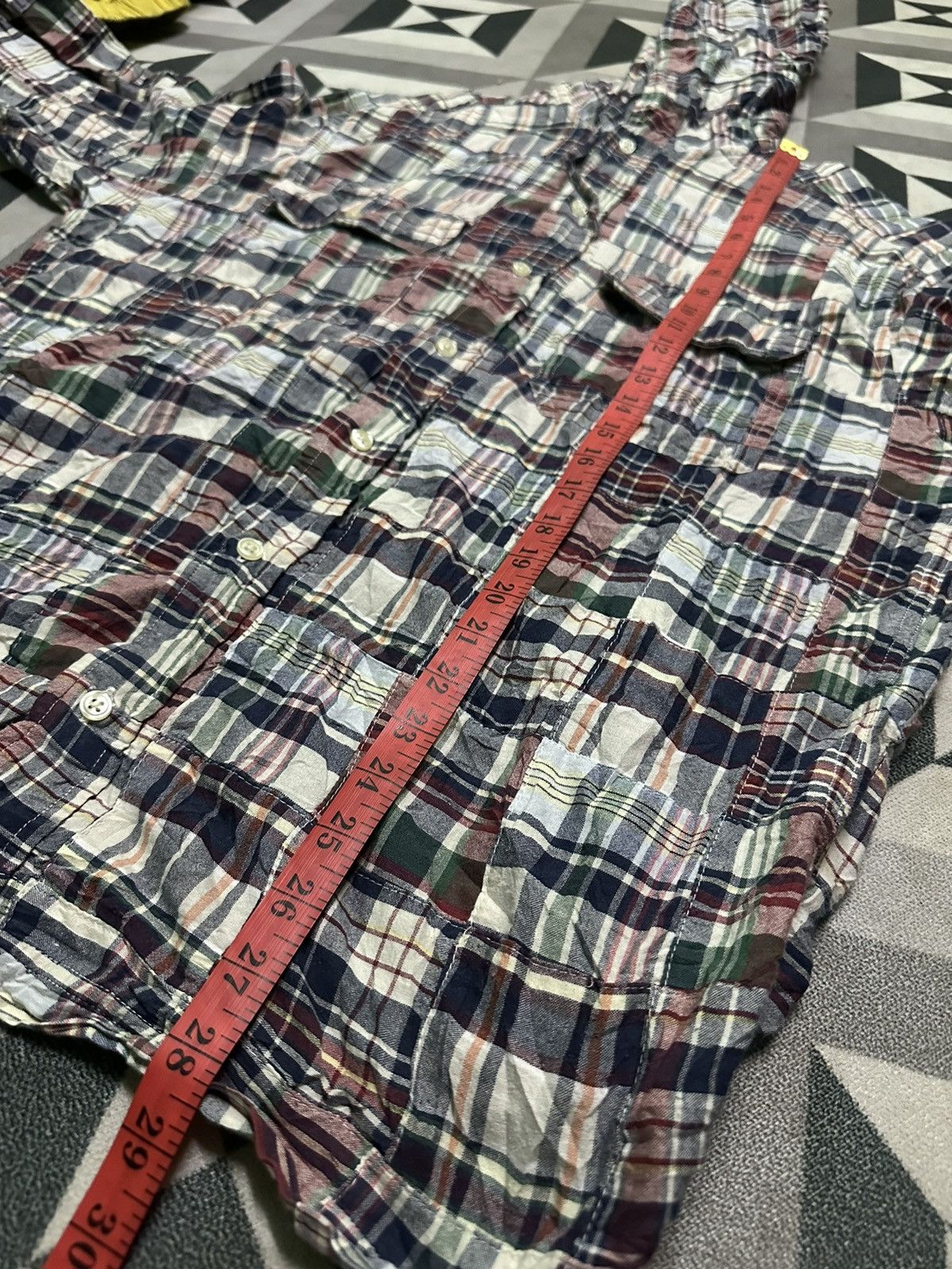 Tommy Hilfiger Tommy hilfiger patchwork button up shirts hoodie Size US S / EU 44-46 / 1 - 9 Thumbnail