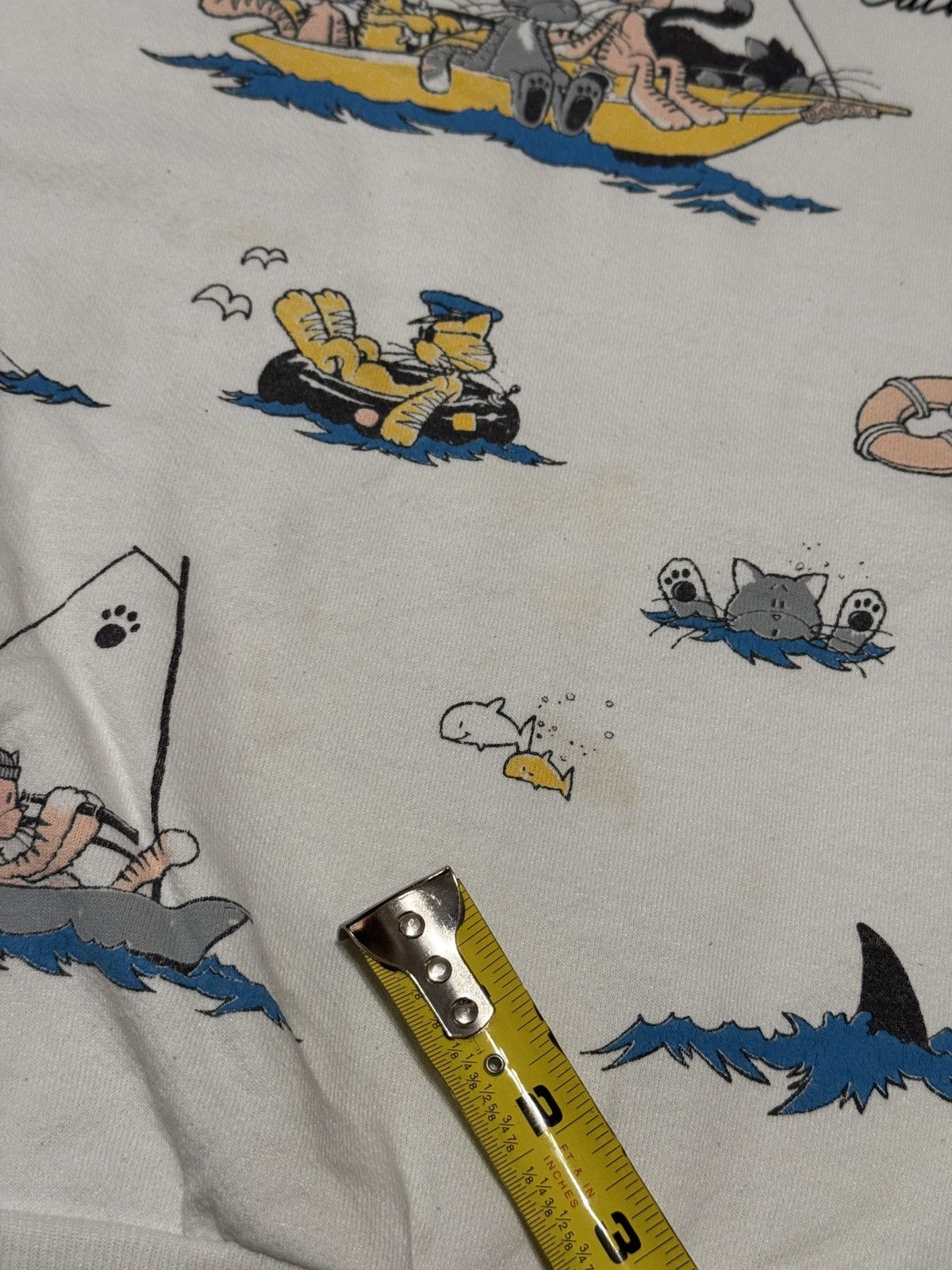 Vintage Vtg 80s New Orleans Cathouse Retro Cat Cartoon Sweatshirt Size M / US 6-8 / IT 42-44 - 8 Thumbnail