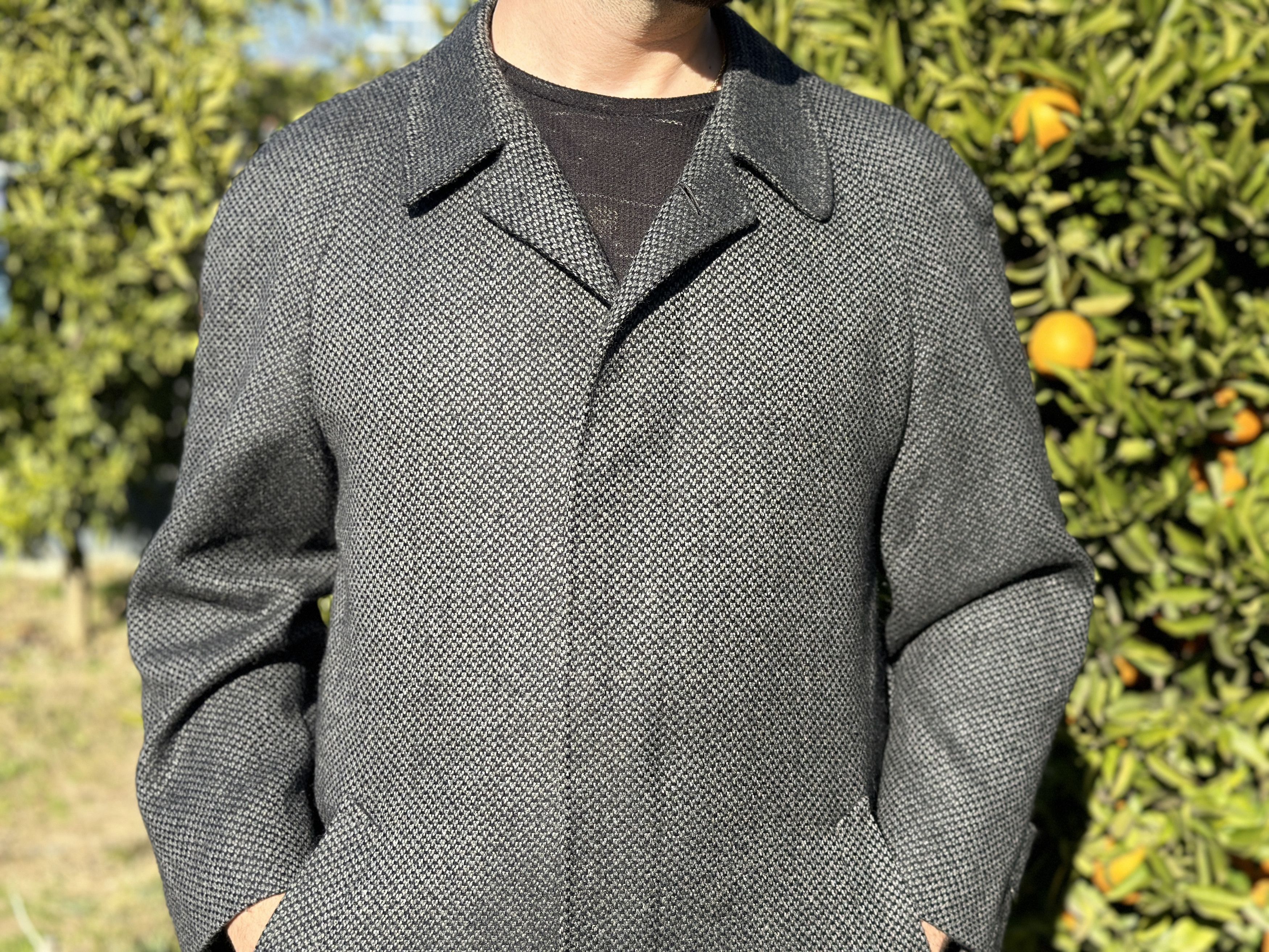 Corneliani Corneliani Napoli Custom Made Jacket Trench Size 48 6 R M Size US M / EU 48-50 / 2 - 9 Thumbnail