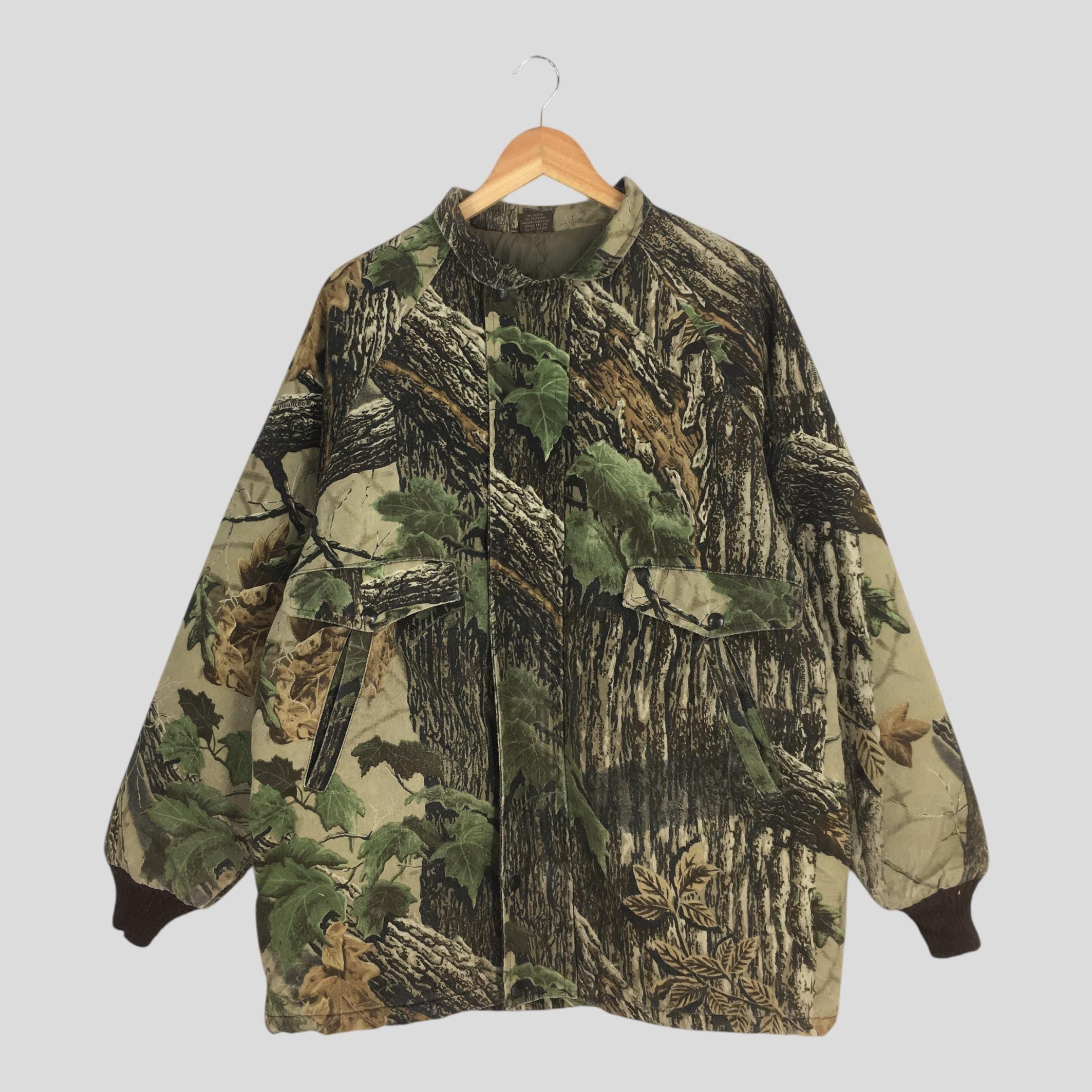 Realtree Vintage 90s Classic Real Tree Camo Zipper Jacket Large Size US L / EU 52-54 / 3 - 1 Thumbnail