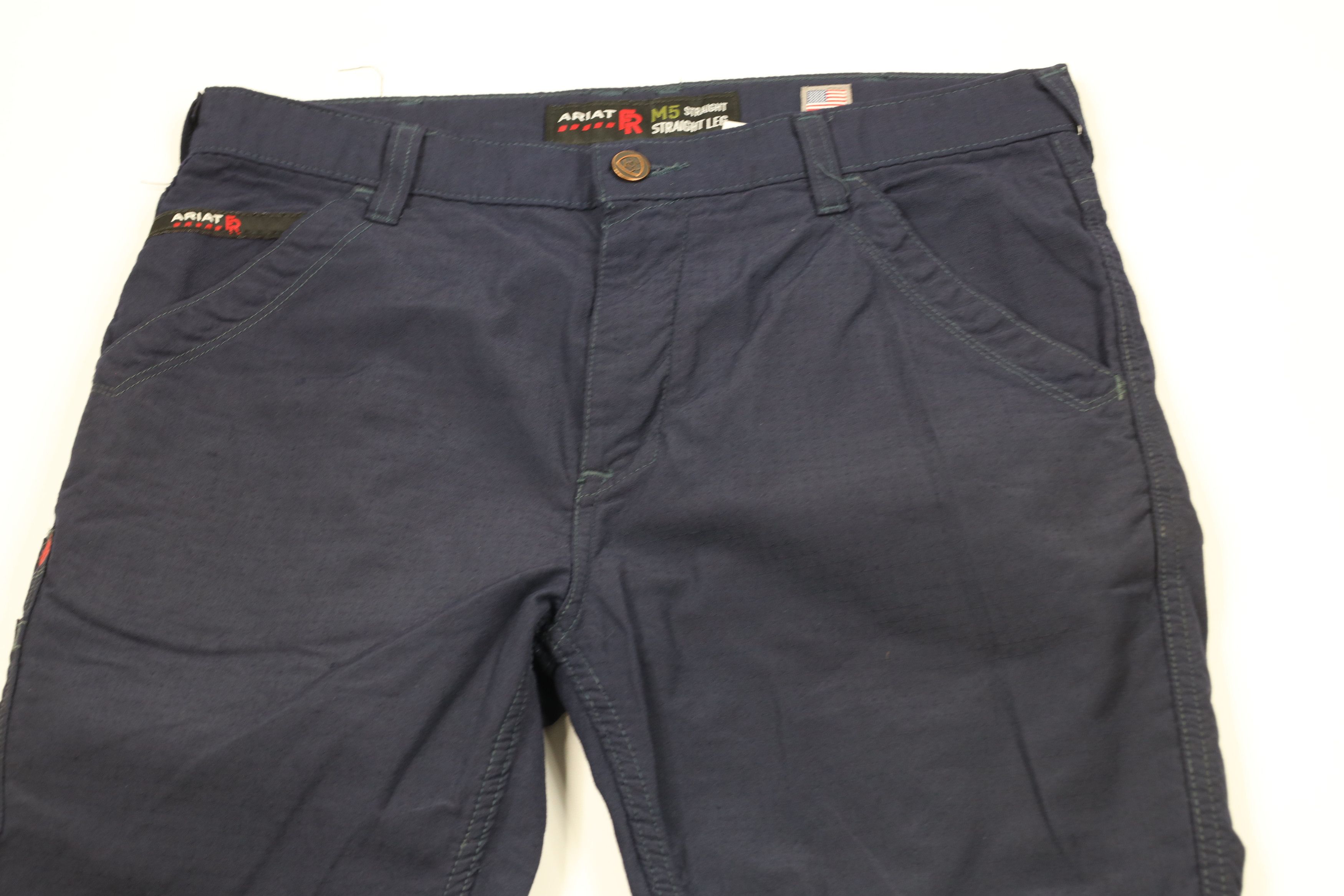 Ariat × Vintage Ariat FR Flame Resistant M5 Straight Leg Ripstop Pants Size US 34 / EU 50 - 2 Thumbnail