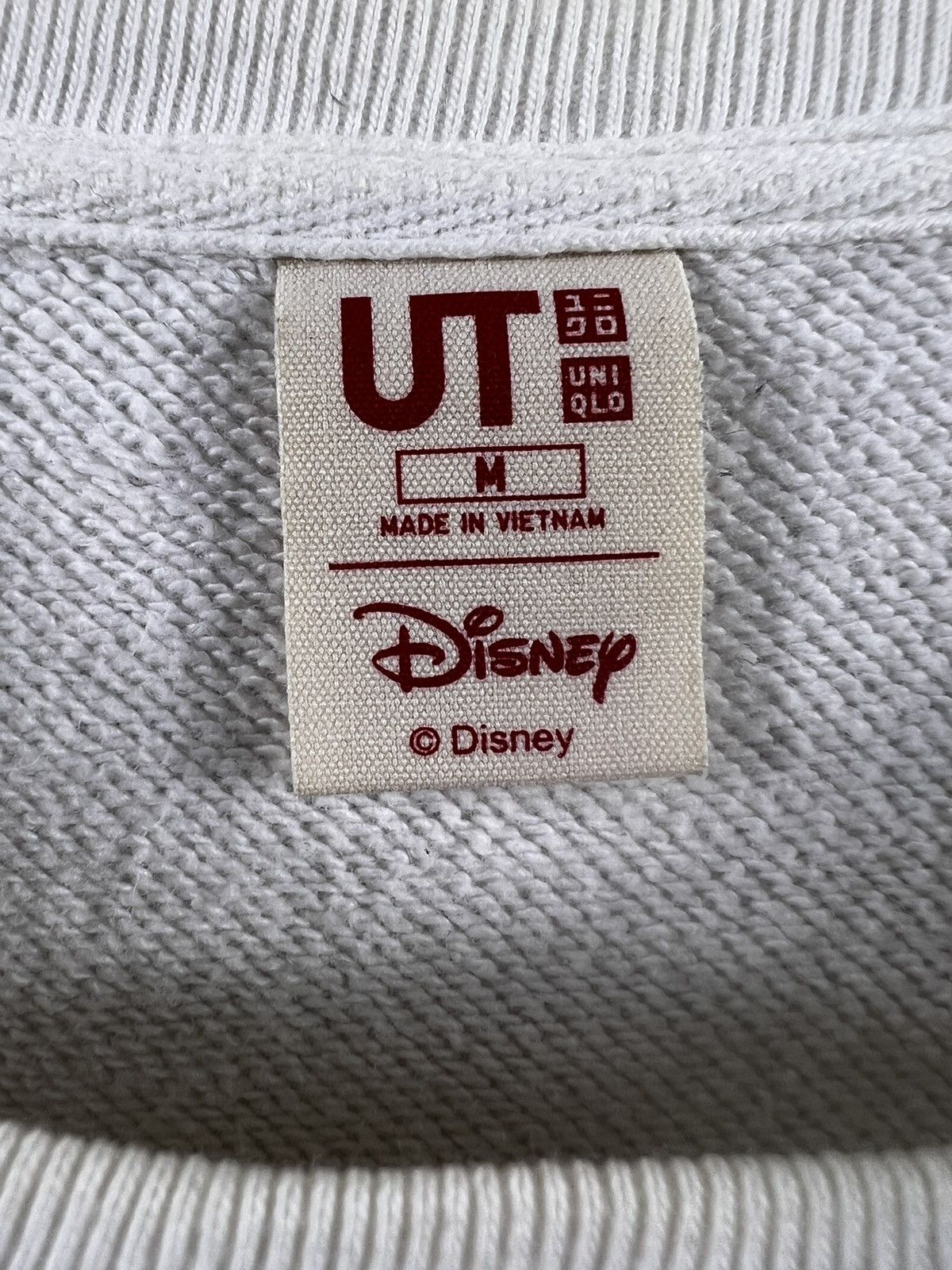 Disney × Japanese Brand × Uniqlo 🔥 Uniqlo Japan mickey mouse white sweatshirt - M Size US S / EU 44-46 / 1 - 6 Thumbnail