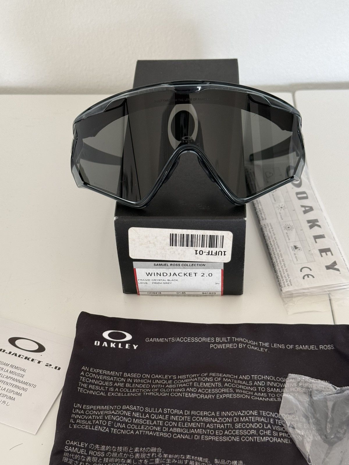 A-COLD-WALL* × Oakley OAKLEY x A COLD WALL WINDJACKET 2.0 