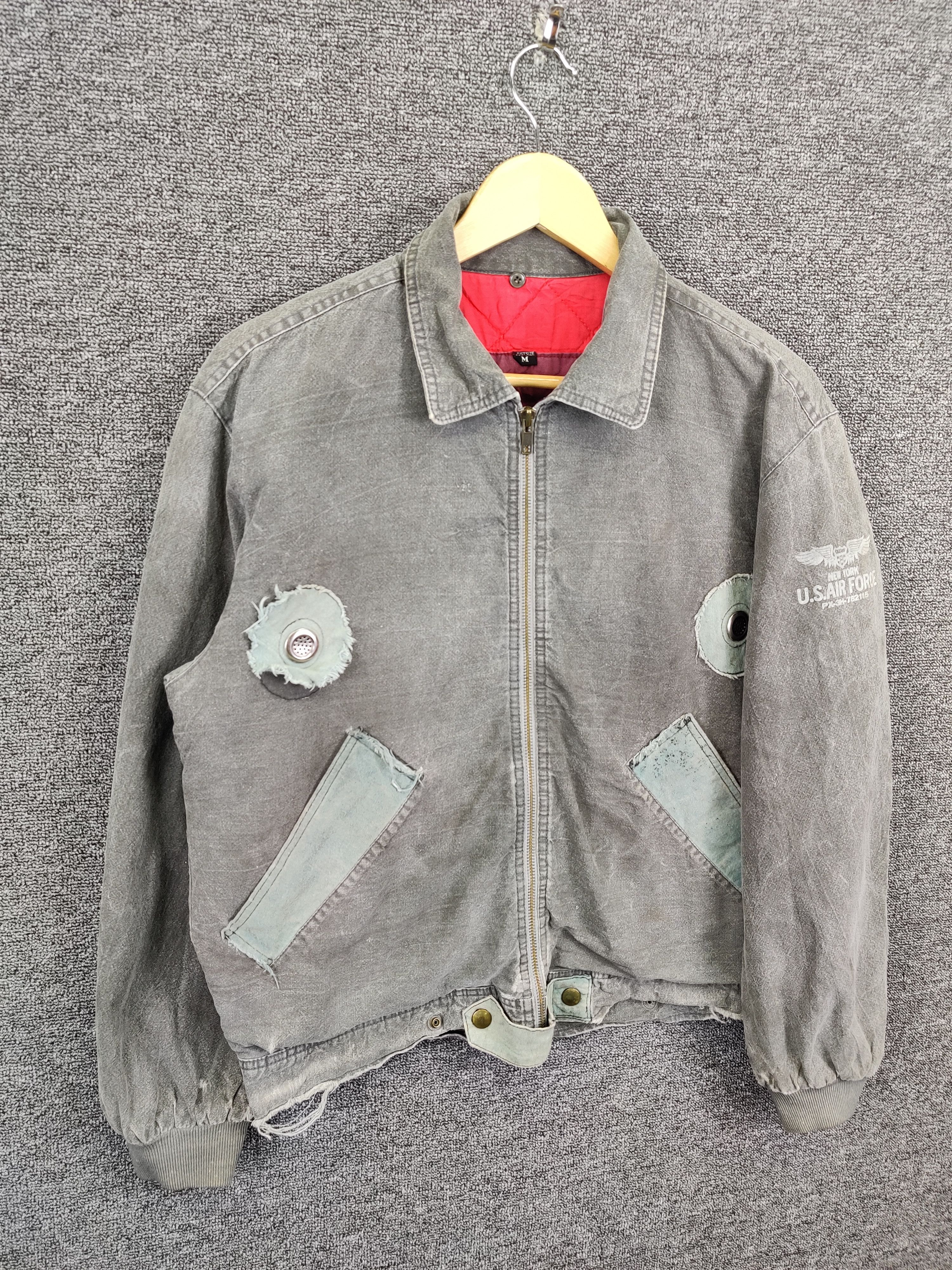 Vintage Vintage Us Air Force Pilot Association Bomber Jacket Size US L / EU 52-54 / 3 - 5 Thumbnail