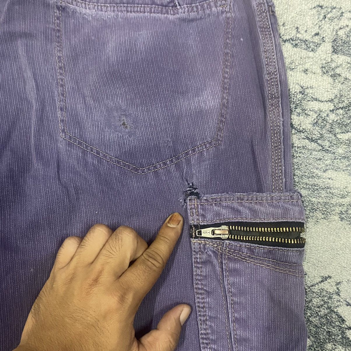 Hunter × Japanese Brand × Purple Vintage Japan Faded Purple Dogman Parachute Cargo Pants Size US 31 - 15 Thumbnail