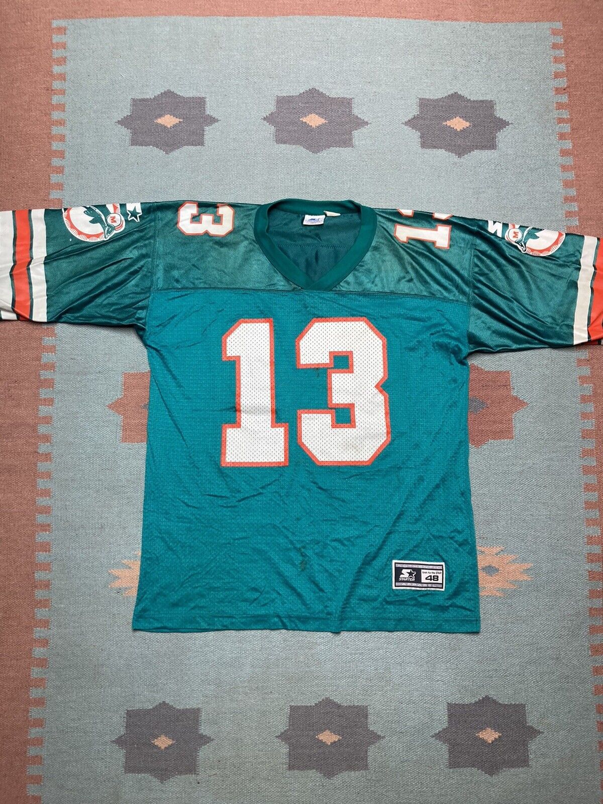 90's Dan Marino Miami Dolphins Starter NFL Jersey Size XXL – Rare VNTG