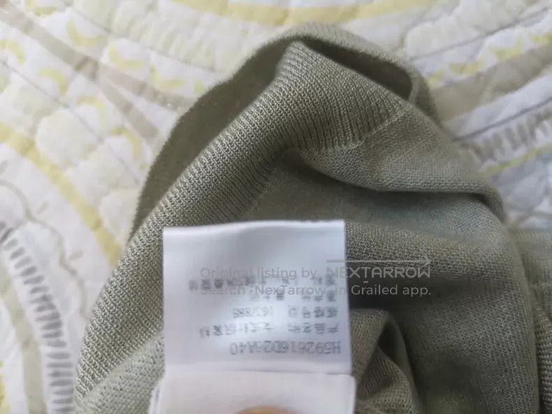 Hermes Hermes Casual Silk and Wool Blended Sweater, 50% Silk and Size XS / US 0-2 / IT 36-38 - 4 Thumbnail