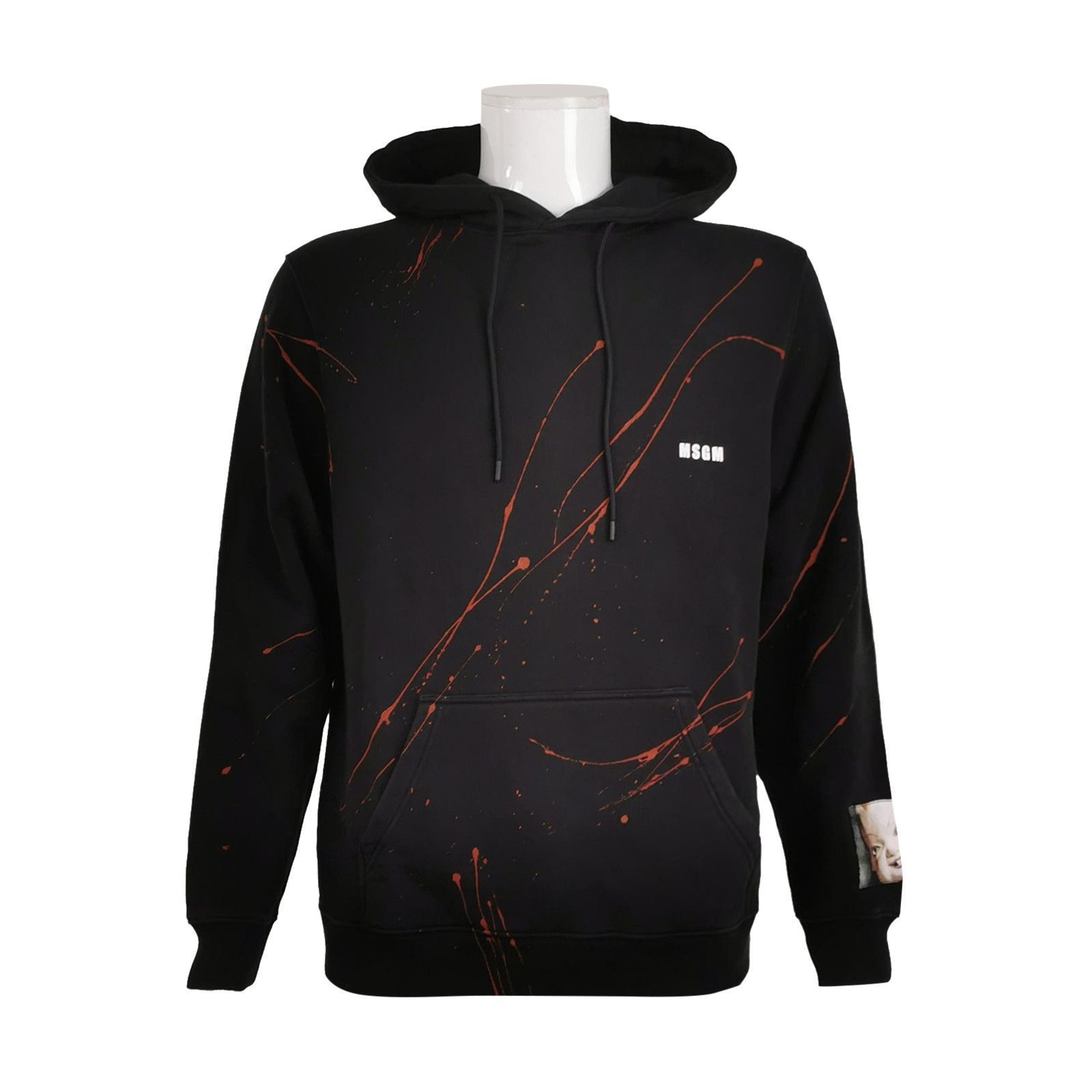 MSGM MSGM x Dario Argento Splatter Logo Hoodie Size S Size US S / EU 44-46 / 1 - 1 Thumbnail