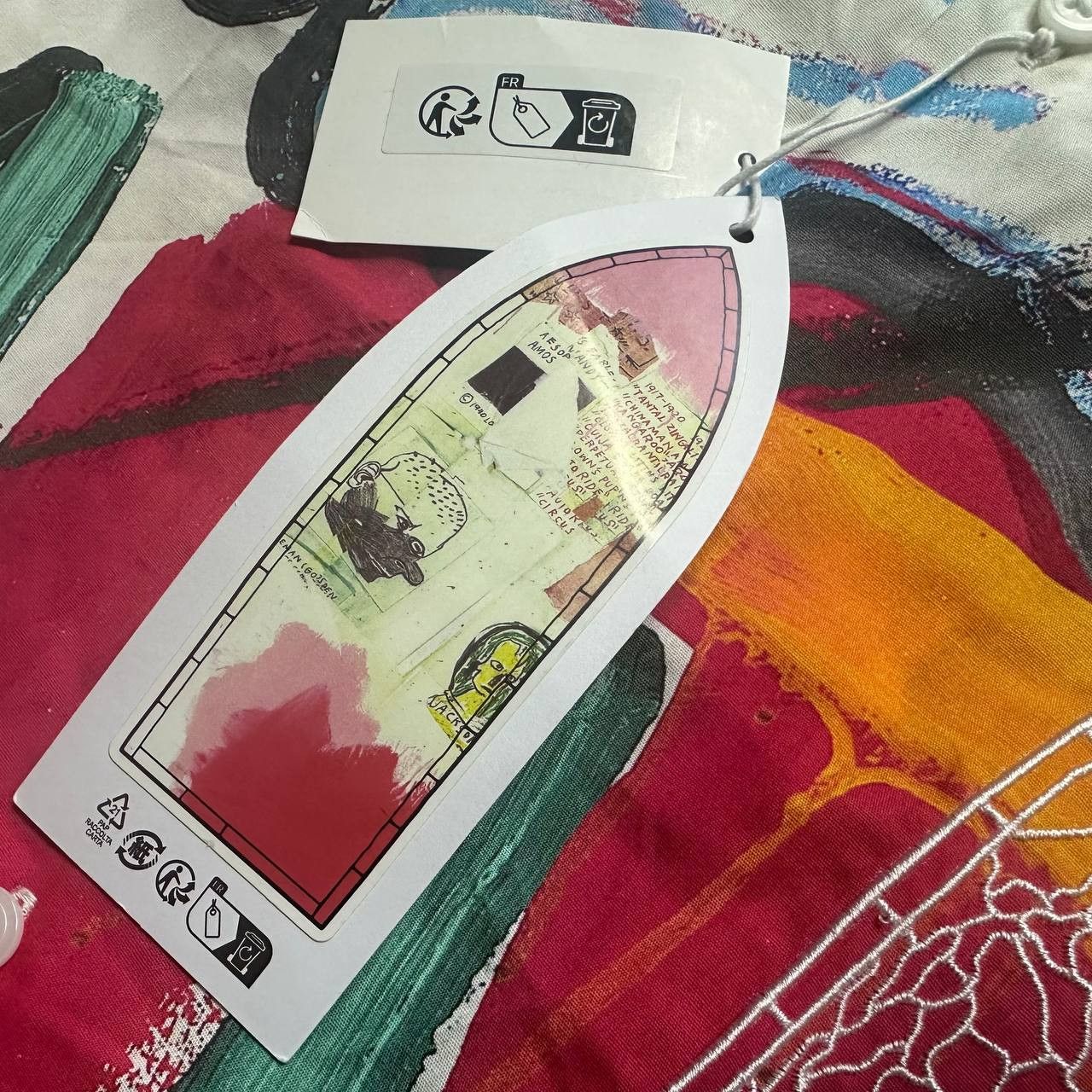 H&M × Jean-Michel Basquiat Jean Michel Basquiat H&M Ev Bravado Tela D’Amore Size US XL / EU 56 / 4 - 4 Thumbnail