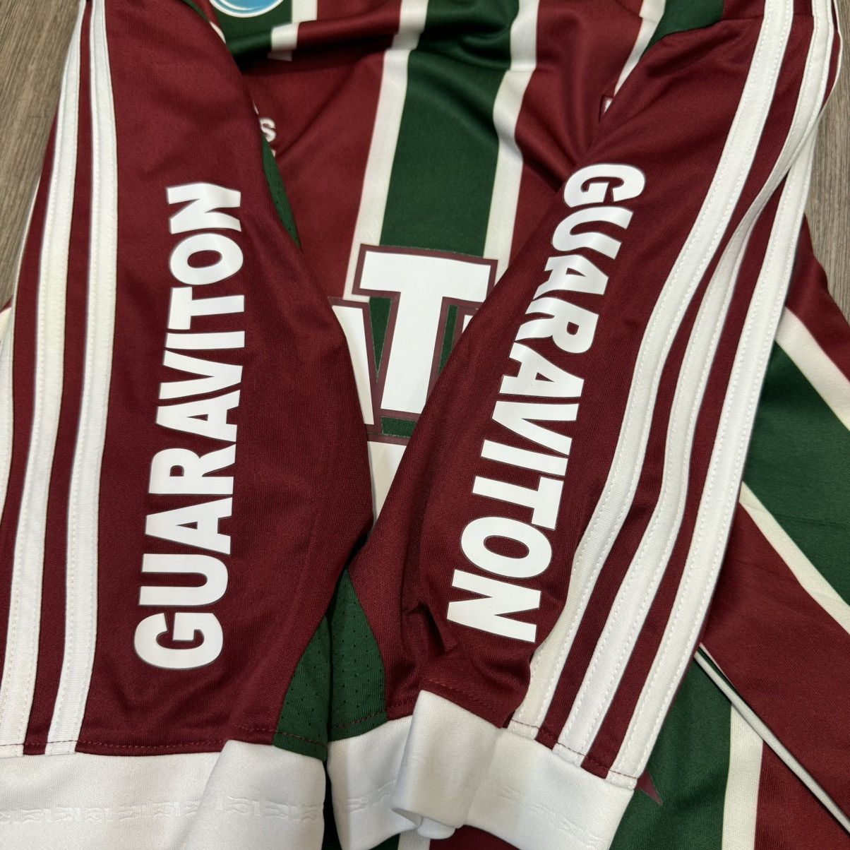 Adidas Fluminense 15/16 home shirt #10 Ronaldinho Size US L / EU 52-54 / 3 - 8 Thumbnail