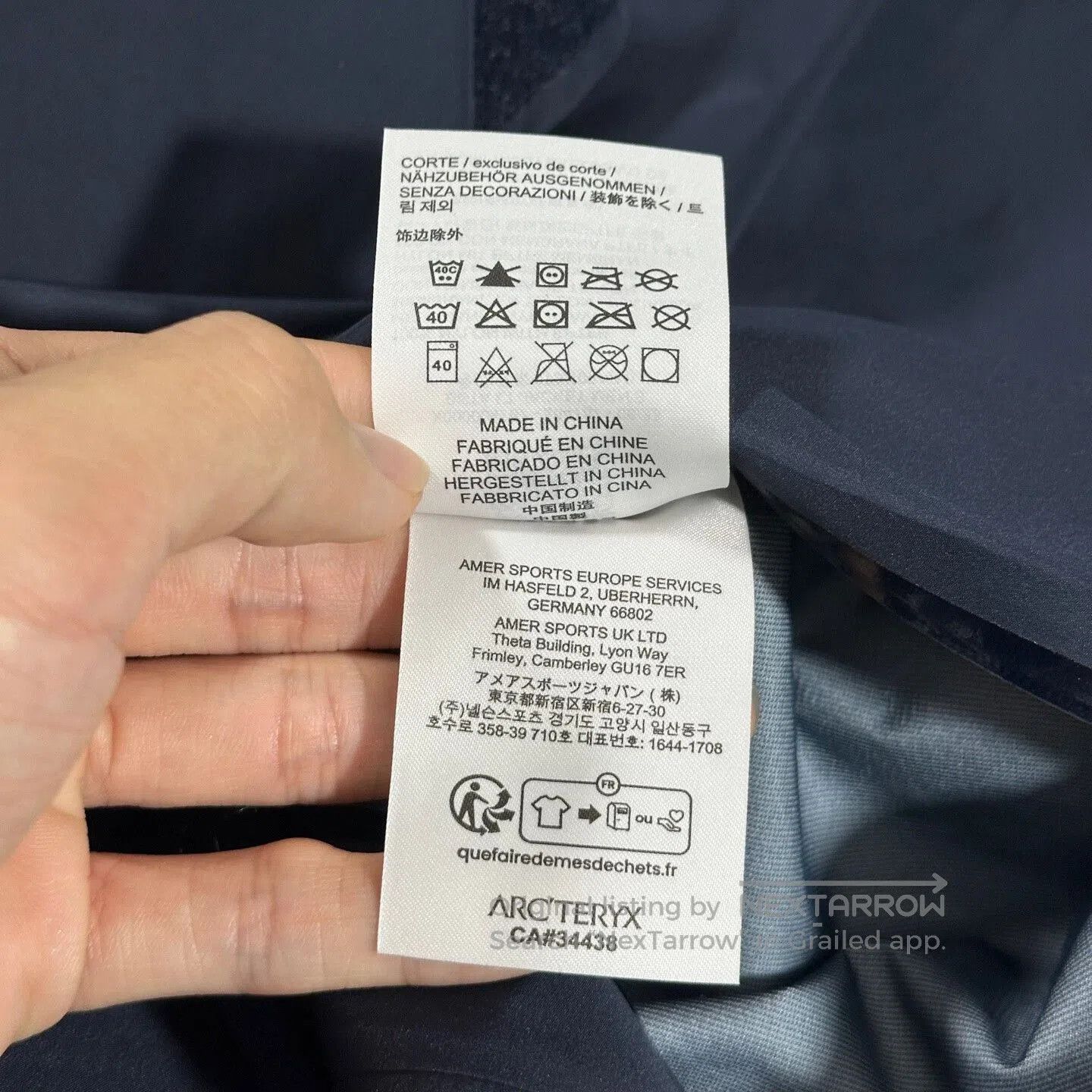 Arc'teryx arcteryx beta lt jacket blue black color. Size US M / EU 48-50 / 2 - 6 Thumbnail