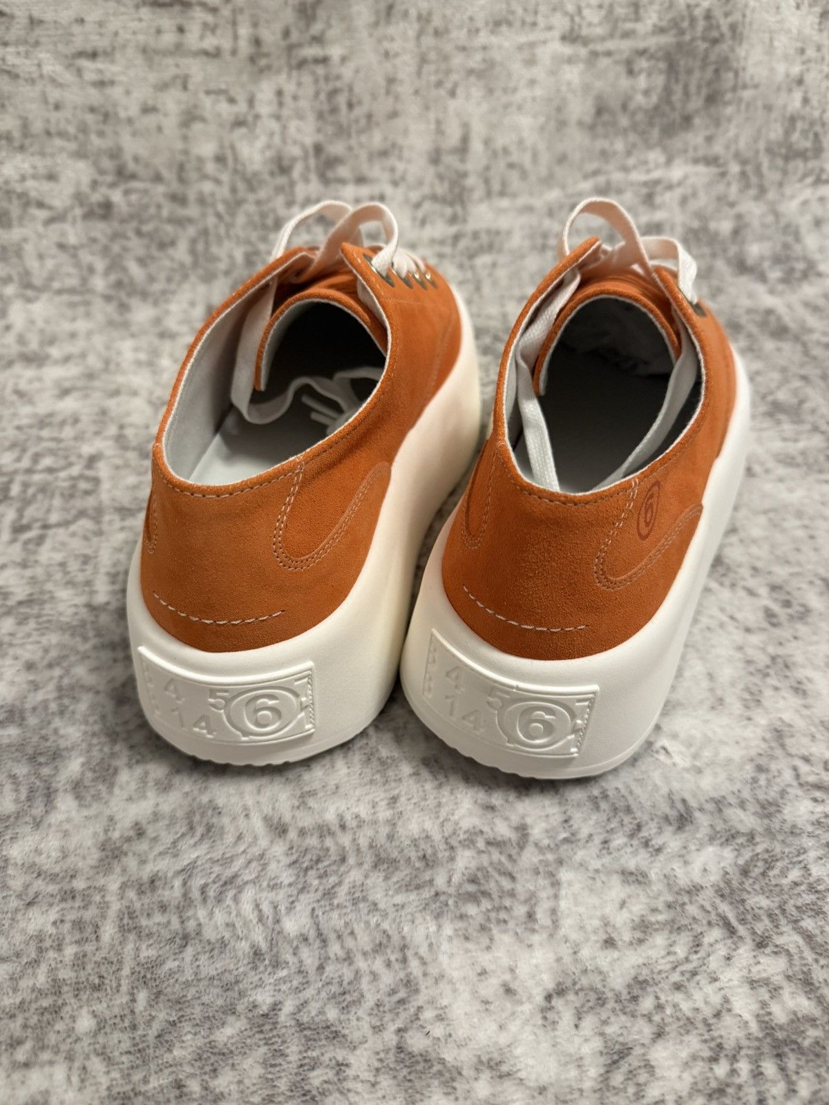 MM6 MM6 Maison Margiela Suede Low-Top Sneakers Size US 9 / IT 39 - 5 Thumbnail