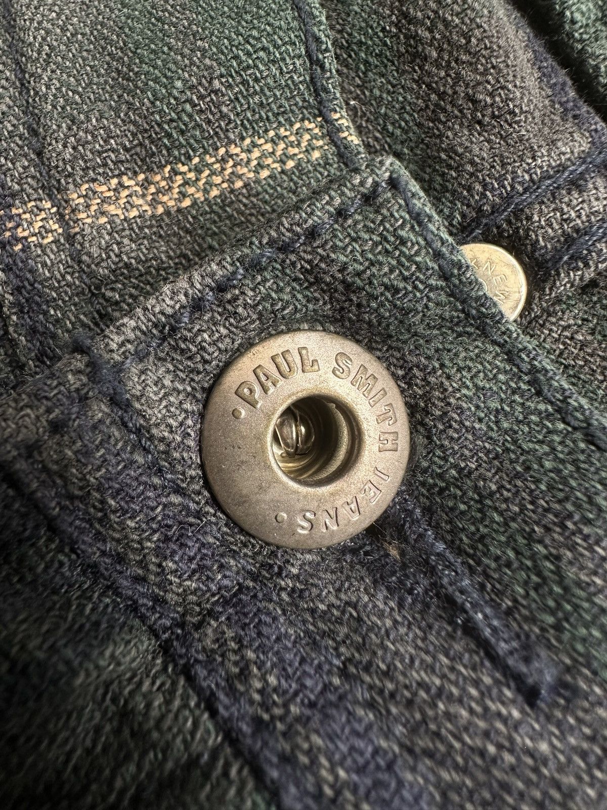 00’s Paul Smith Green Label Japan made plaid jeans