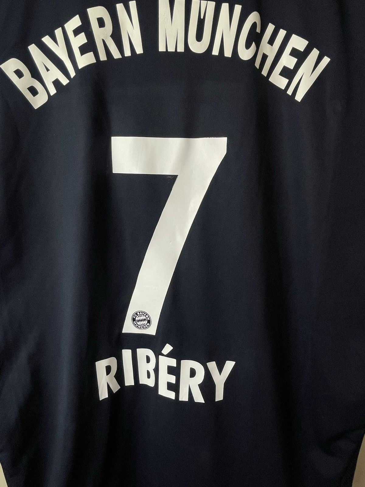 Adidas RIBERY BAYERN MUNICH 2008 2009 AWAY SOCCER JERSEY ADIDAS Size US XL / EU 56 / 4 - 2 Thumbnail