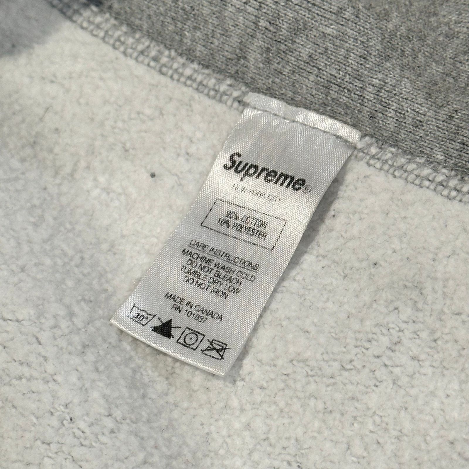 Supreme Supreme S Logo Hooded Sweatshirt (FW18) – Heather Grey Size US L / EU 52-54 / 3 - 10 Thumbnail