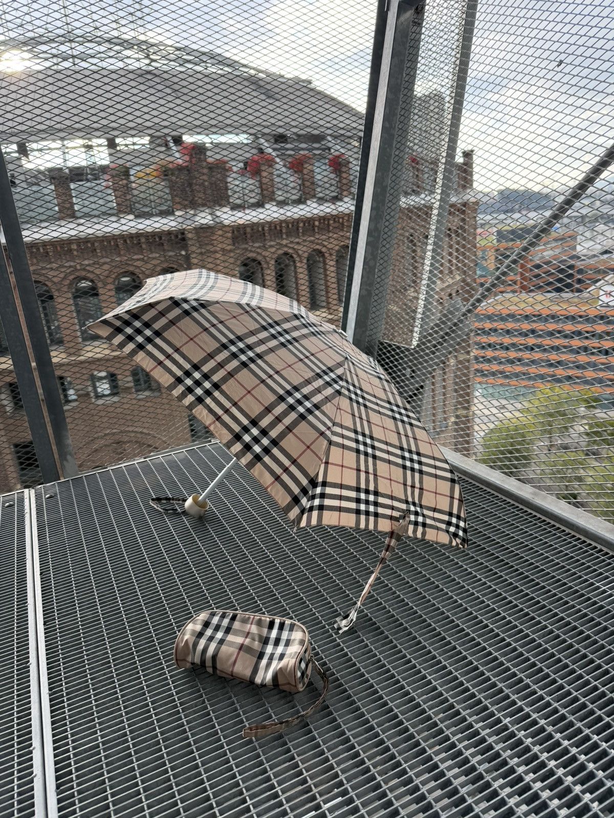 Burberry Burberry Nova Check Umbrella Size ONE SIZE - 6 Thumbnail