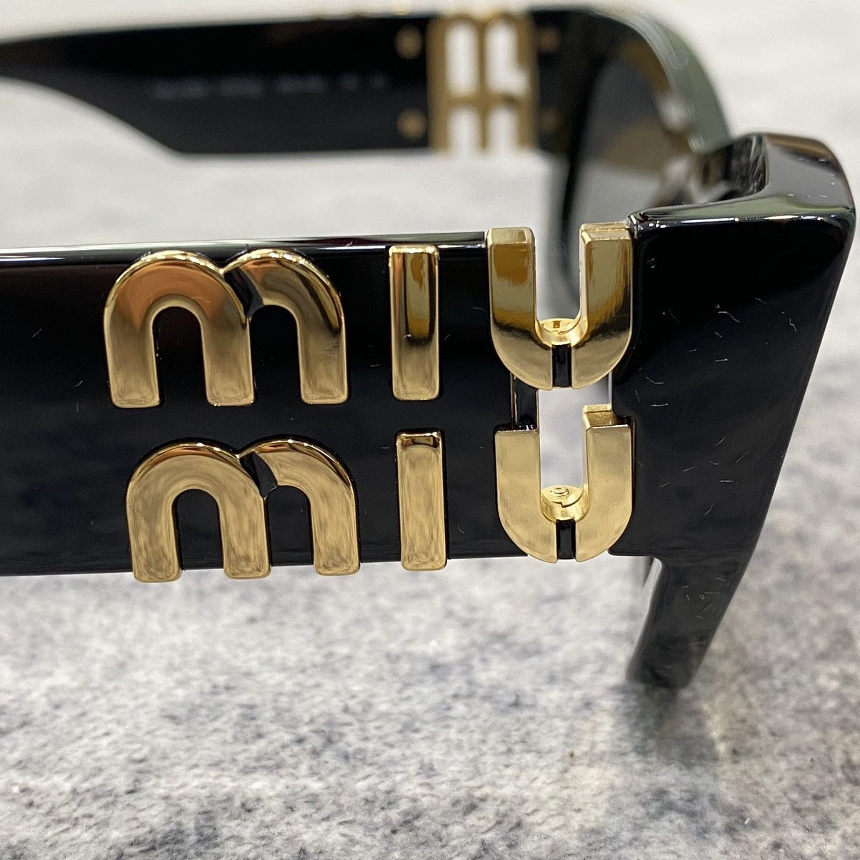 Miu Miu MIU MIU MU 09WS 1AB5S0 Sunglasses Size ONE SIZE - 3 Thumbnail