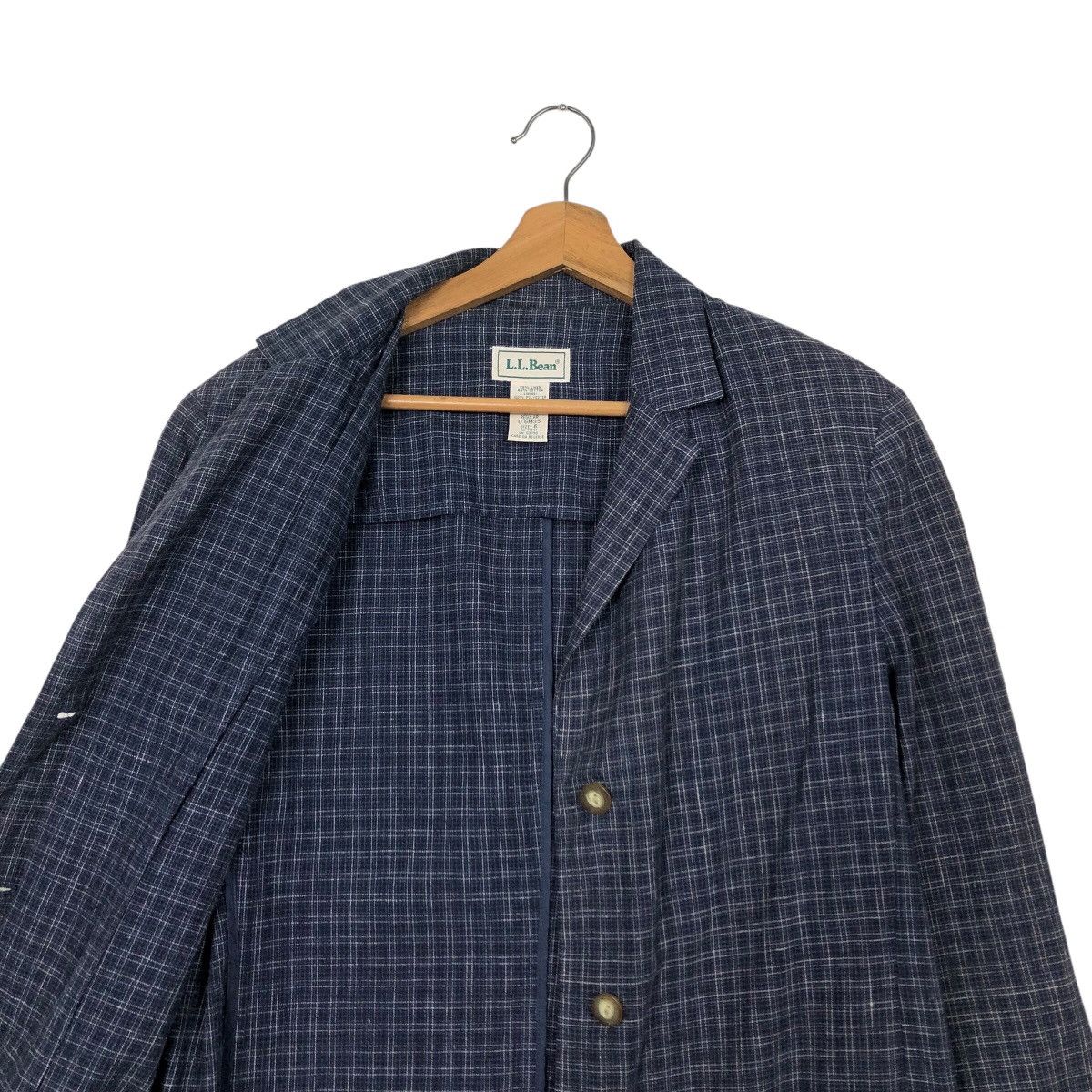 Japanese Brand × L.L. Bean 📌Vintage Chore Worker Jacket L.L.Bean Tartan Design Size US M / EU 48-50 / 2 - 13 Thumbnail