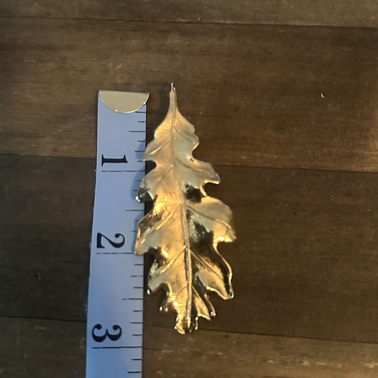 Other Long golden dangling oak leaf earrings Size ONE SIZE - 4 Thumbnail