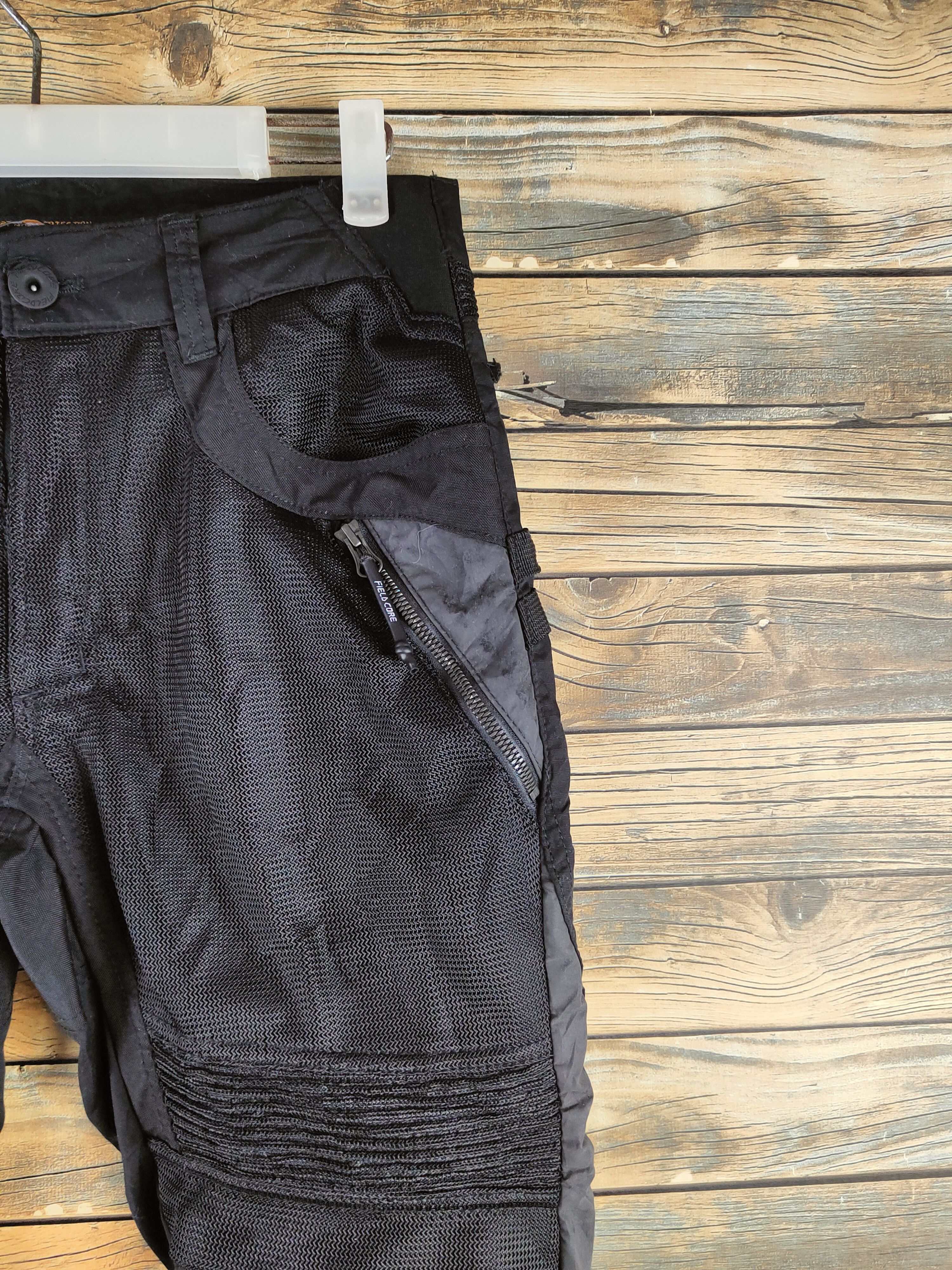 Japanese Brand DL Cordura FieldCore bikers Black cargo Sweatpants #S2893 Size US 30 / EU 46 - 6 Thumbnail